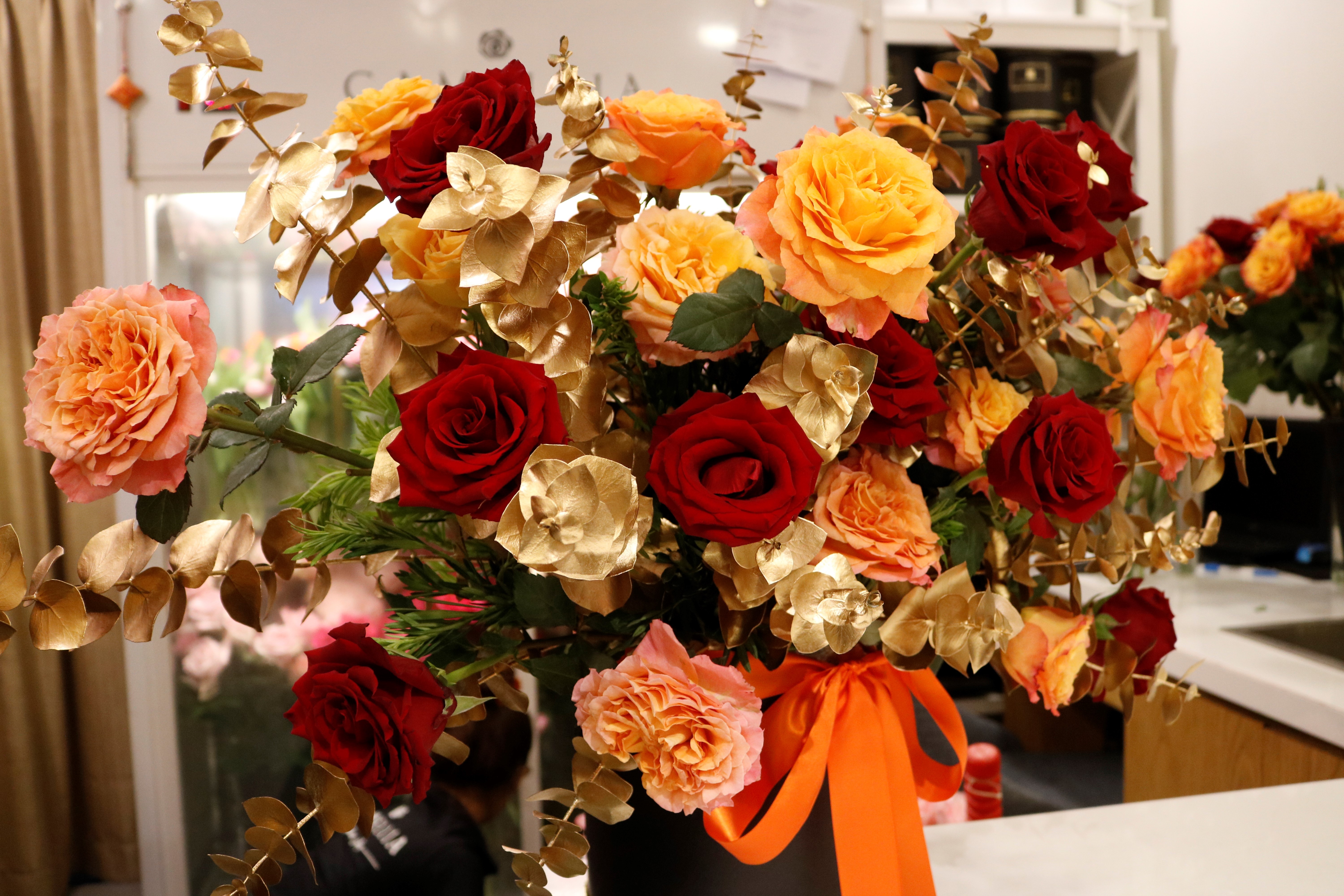 xếp hàng 30 phút mua hoa ngày 8/3 ảnh 6 xep hang 30 phut mua hoa ngay 8/3 anh 6