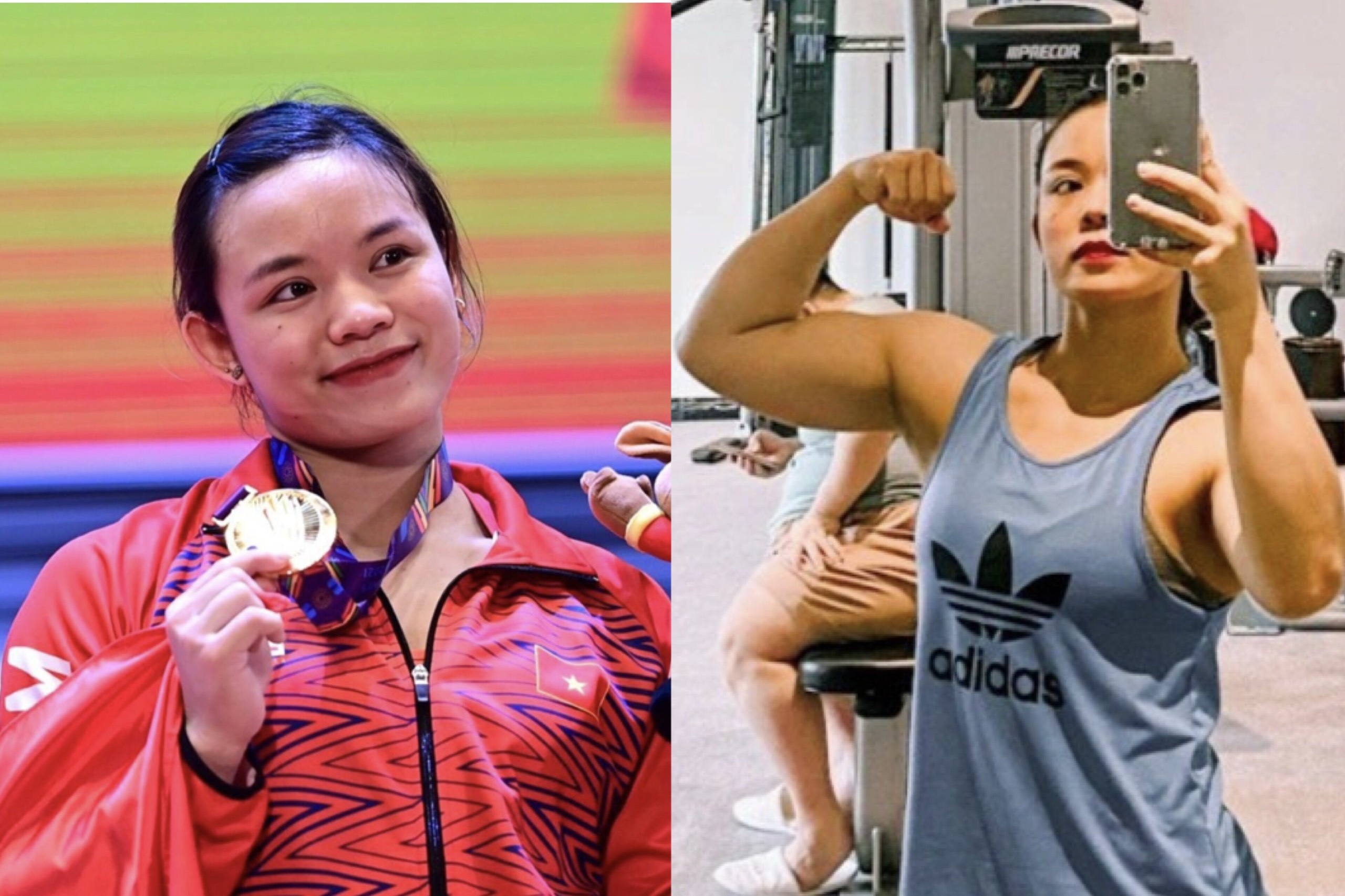 Hot girl tuyen cu ta Viet Nam pha ky luc tai SEA Games 31 hinh anh