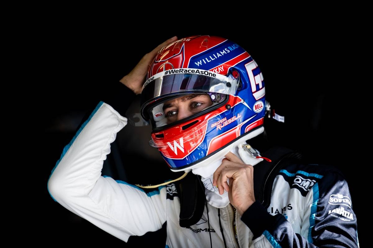 tay dua F1 george russell anh 2