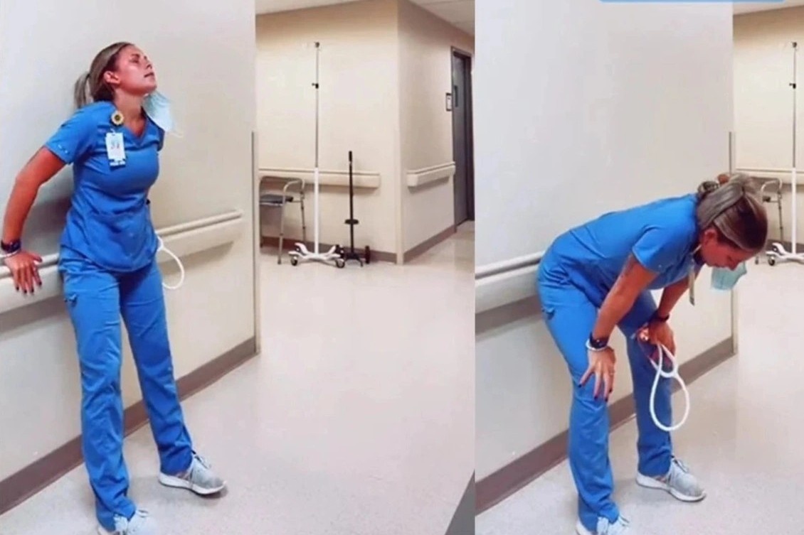 Bi chi trich khi lam clip TikTok ve benh nhan sap qua doi hinh anh