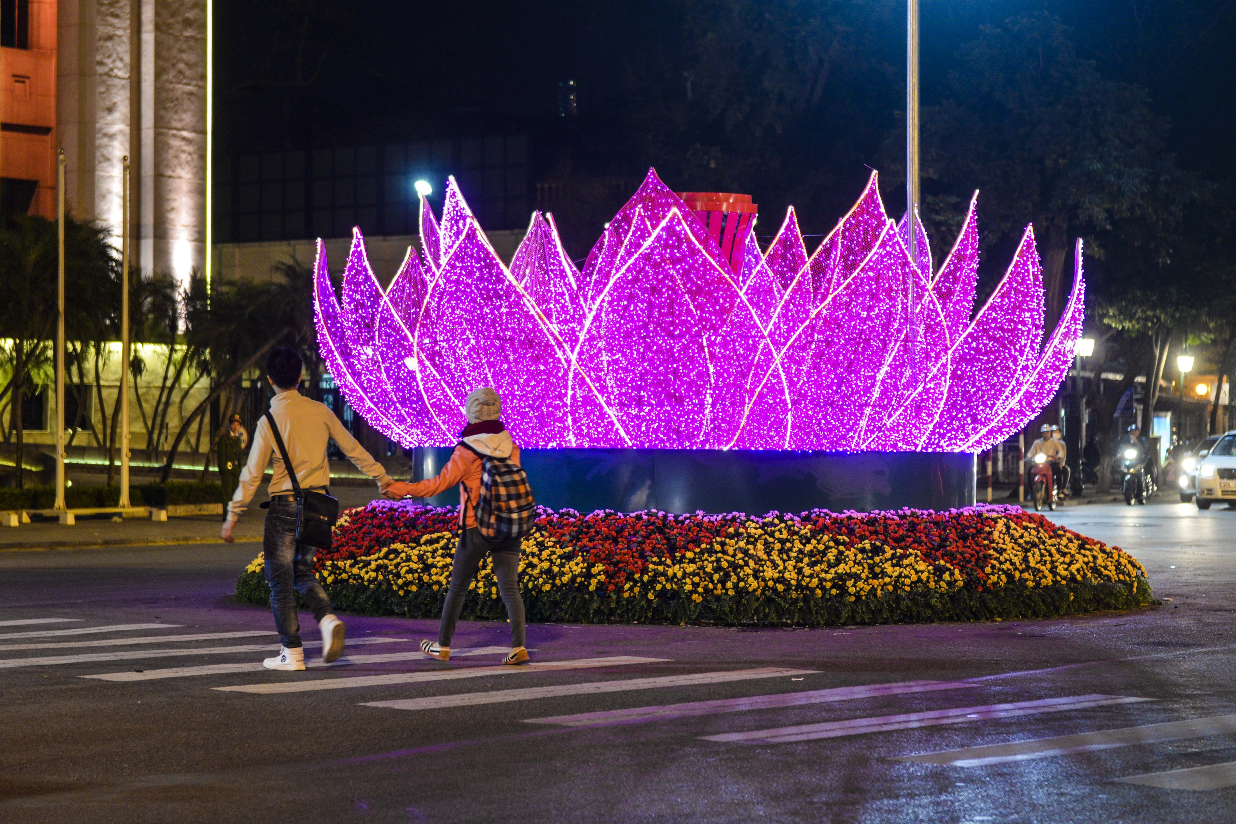 Ha Noi trang tri chao don nam moi anh 7