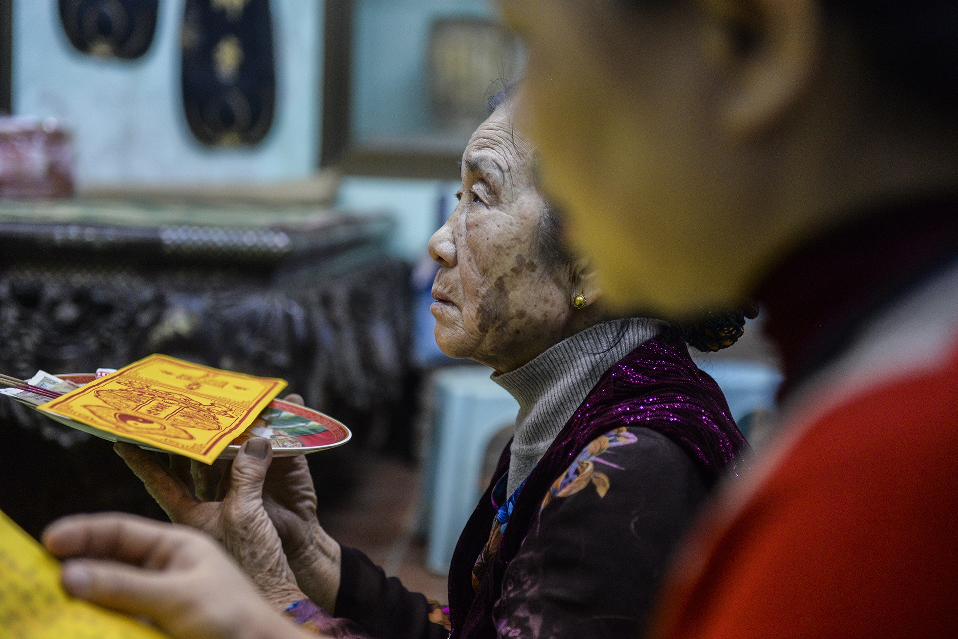 Le cung tien Tao quan cua mot gia dinh Viet hinh anh