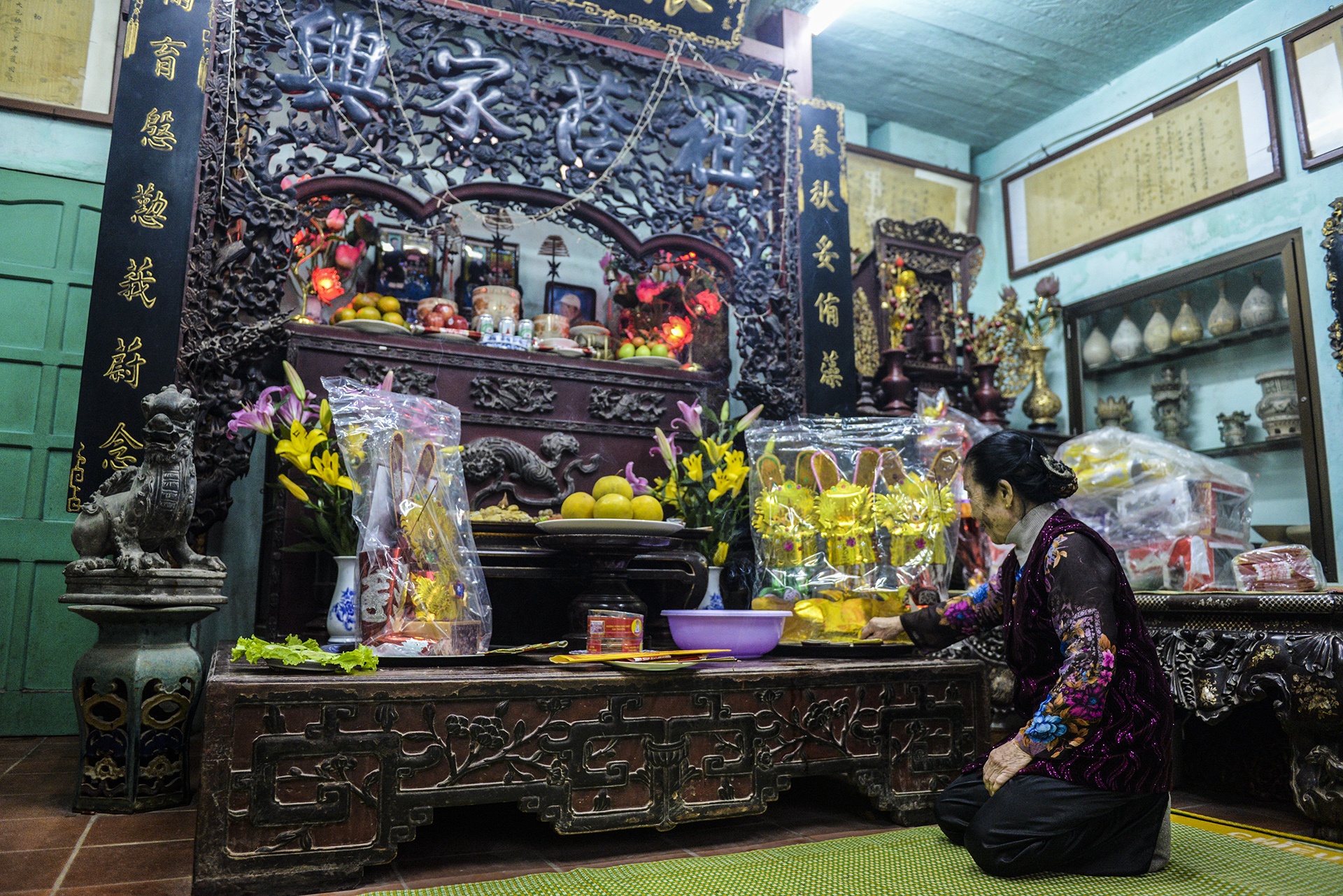 Le cung tien Tao quan cua mot gia dinh anh 4