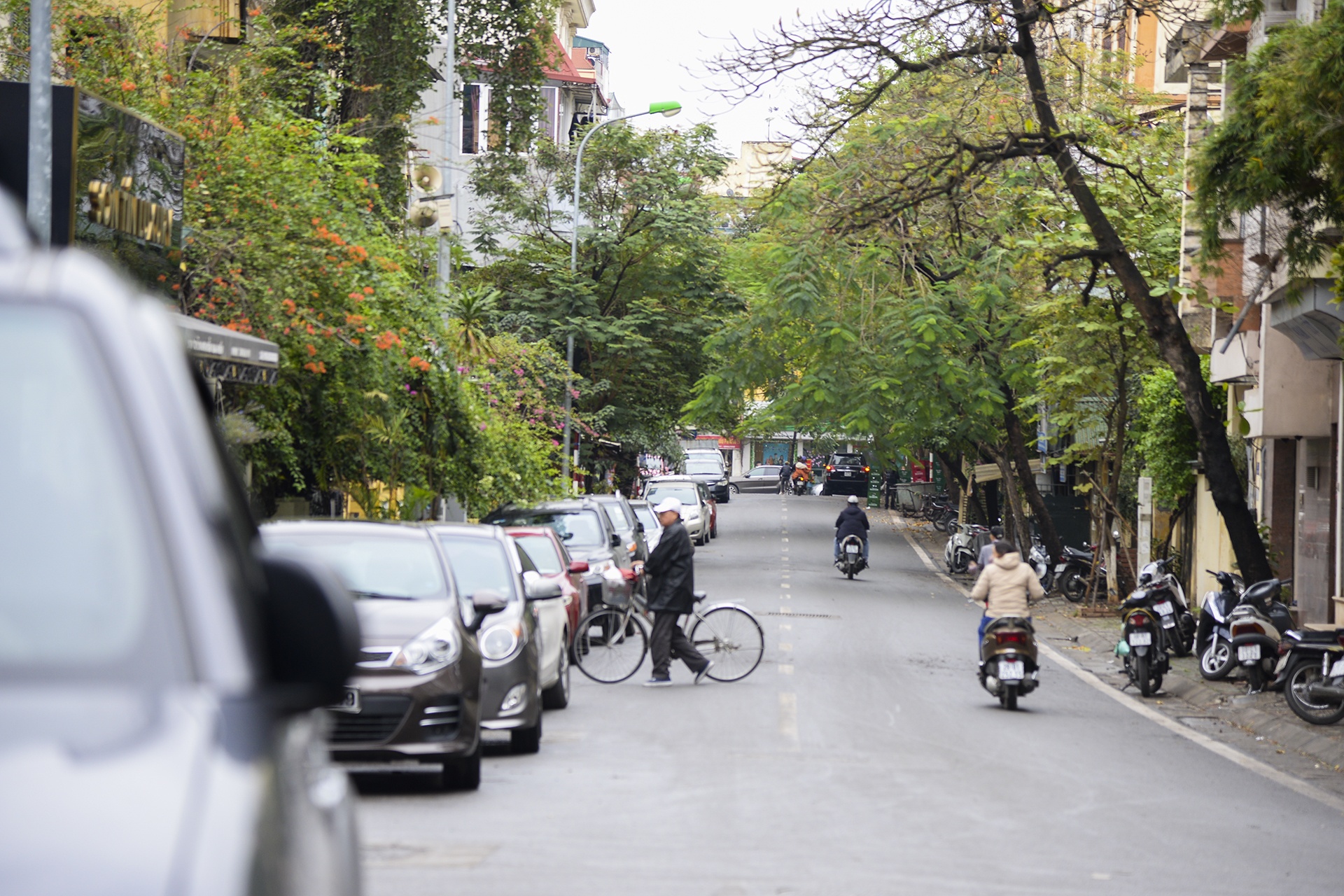 do xe chan le o Ha Noi anh 7