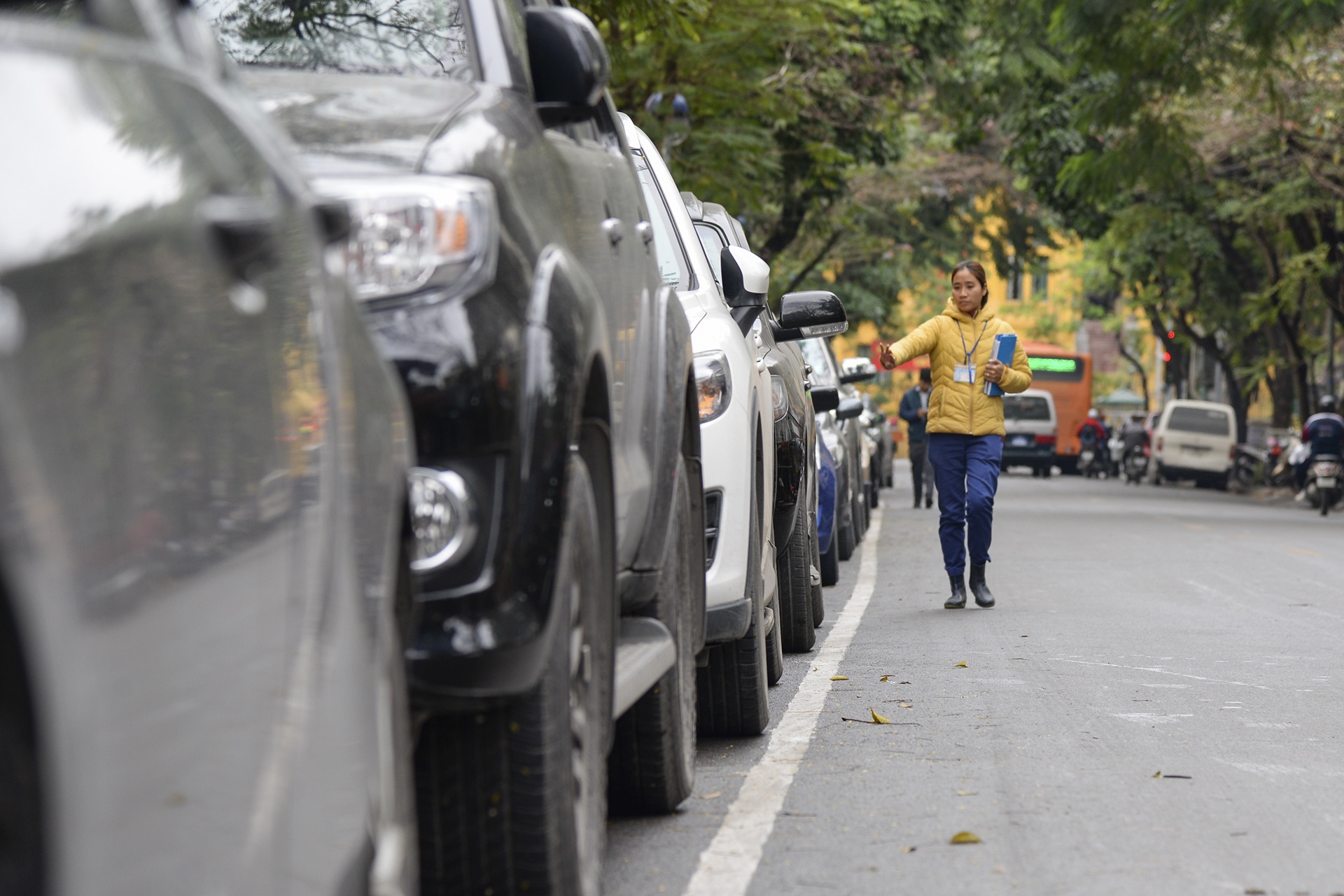 do xe chan le o Ha Noi anh 9