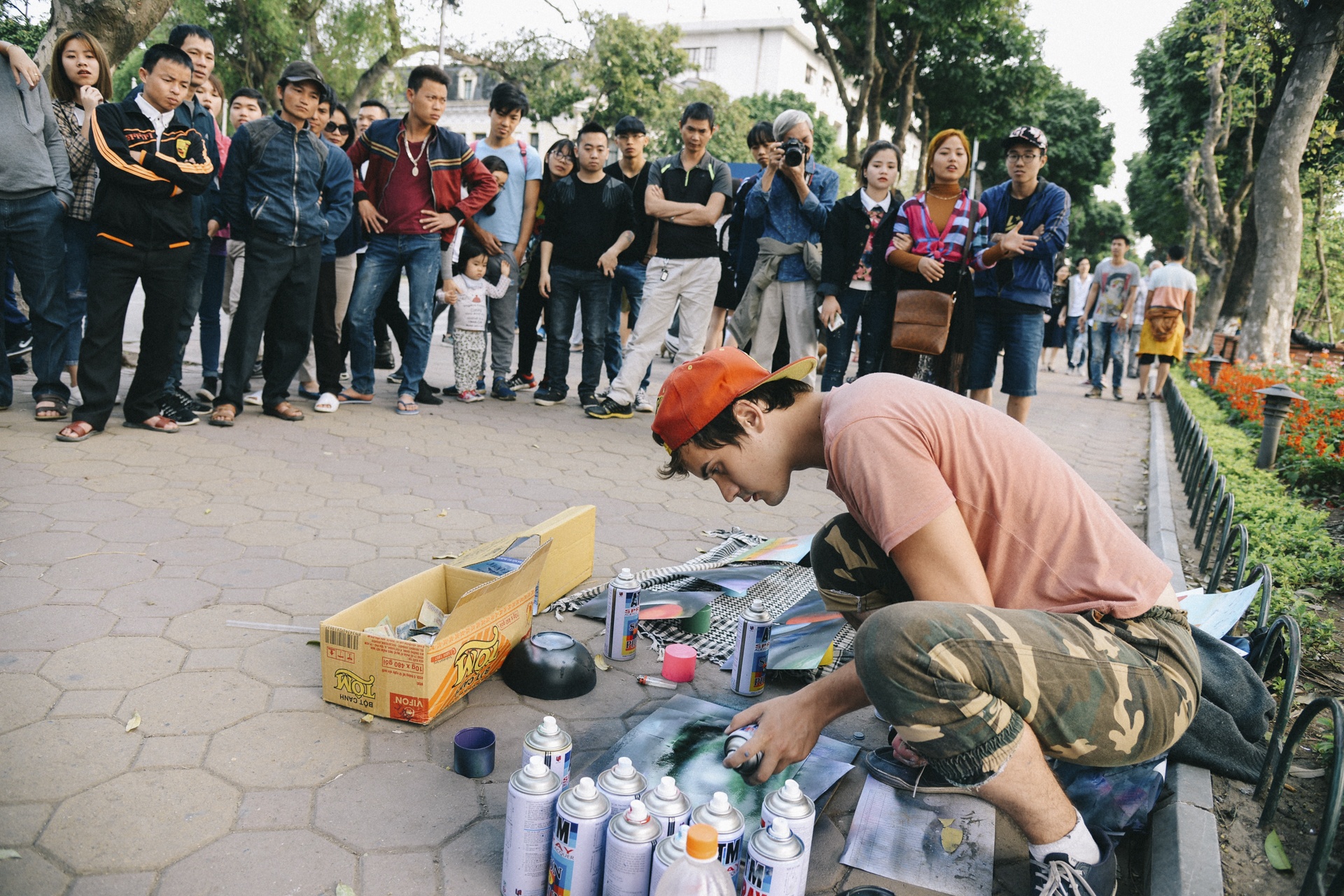 kiem song o pho di bo anh 8