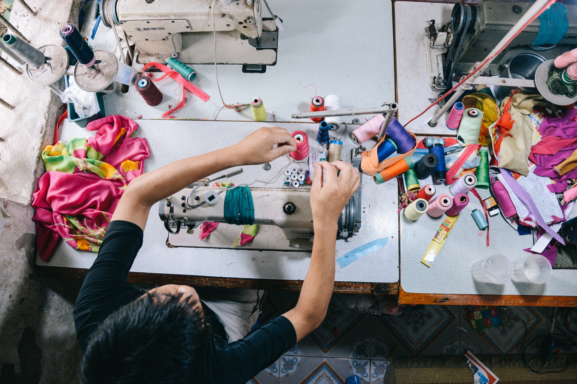 lang nghe dan fong may ao dai anh 11