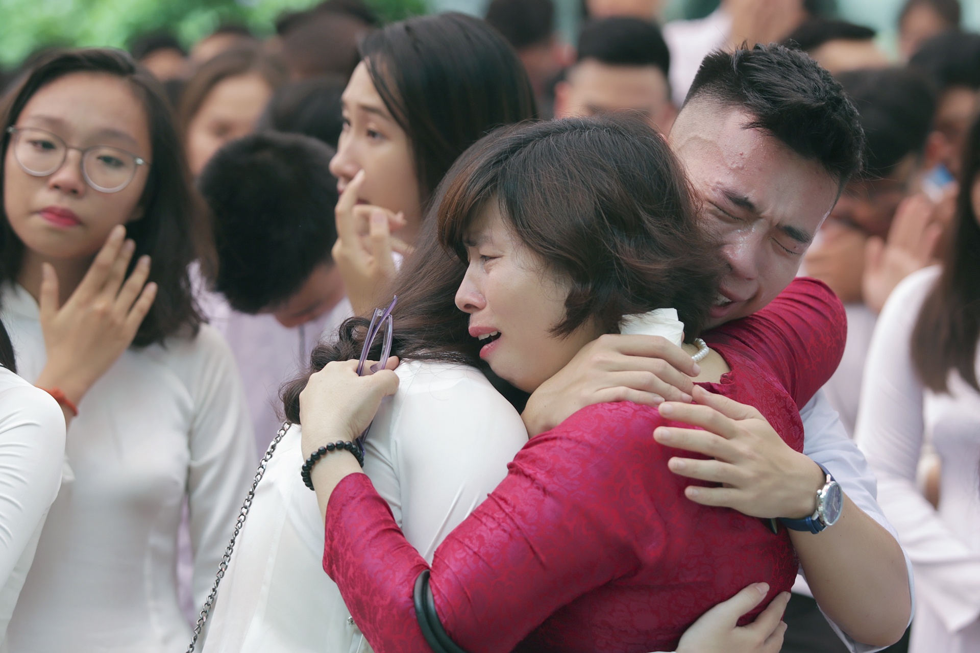 hoc sinh THPT Viet Duc chia tay tuoi hoc tro anh 11