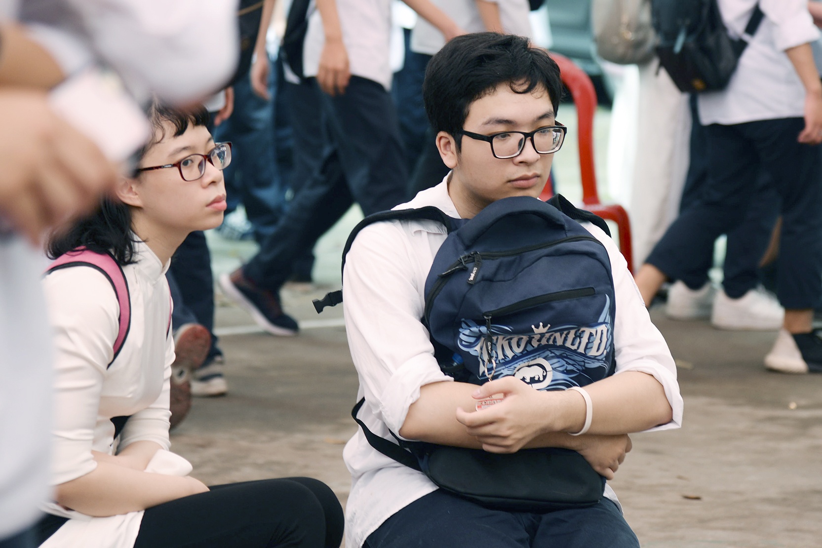 hoc sinh THPT Viet Duc chia tay tuoi hoc tro anh 6