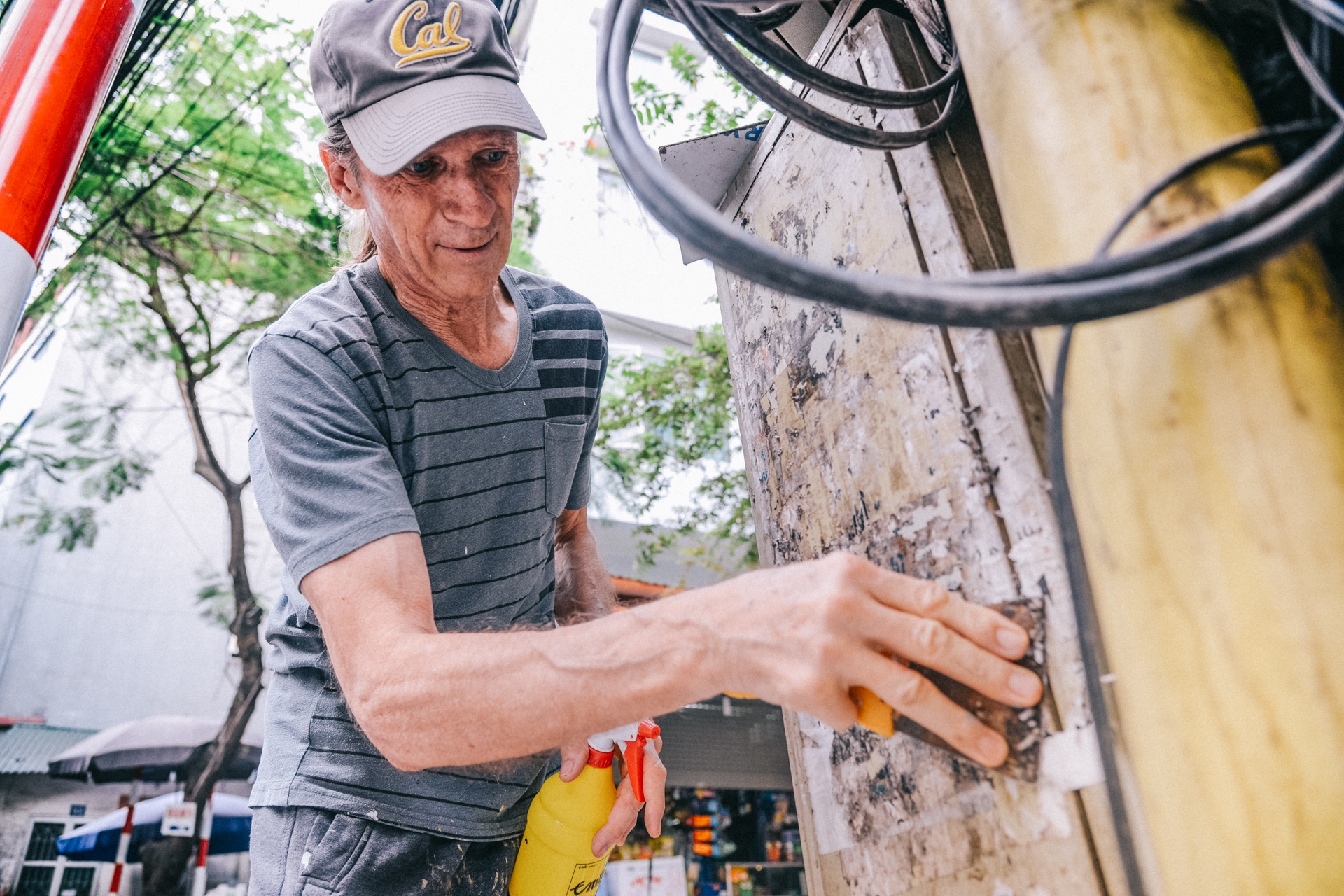 cuu binh my lam sach pho phuong Ha Noi anh 1