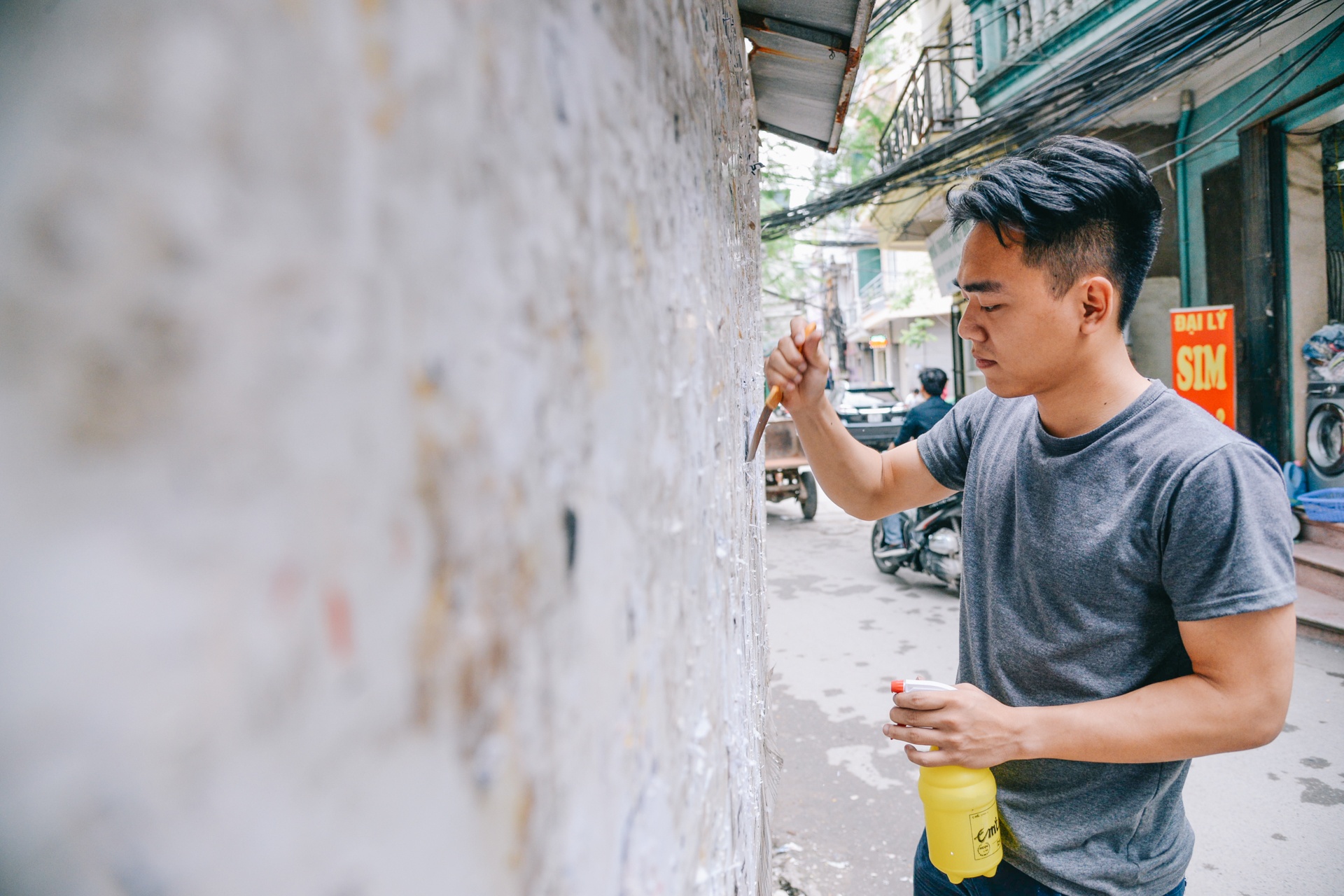 cuu binh my lam sach pho phuong Ha Noi anh 7