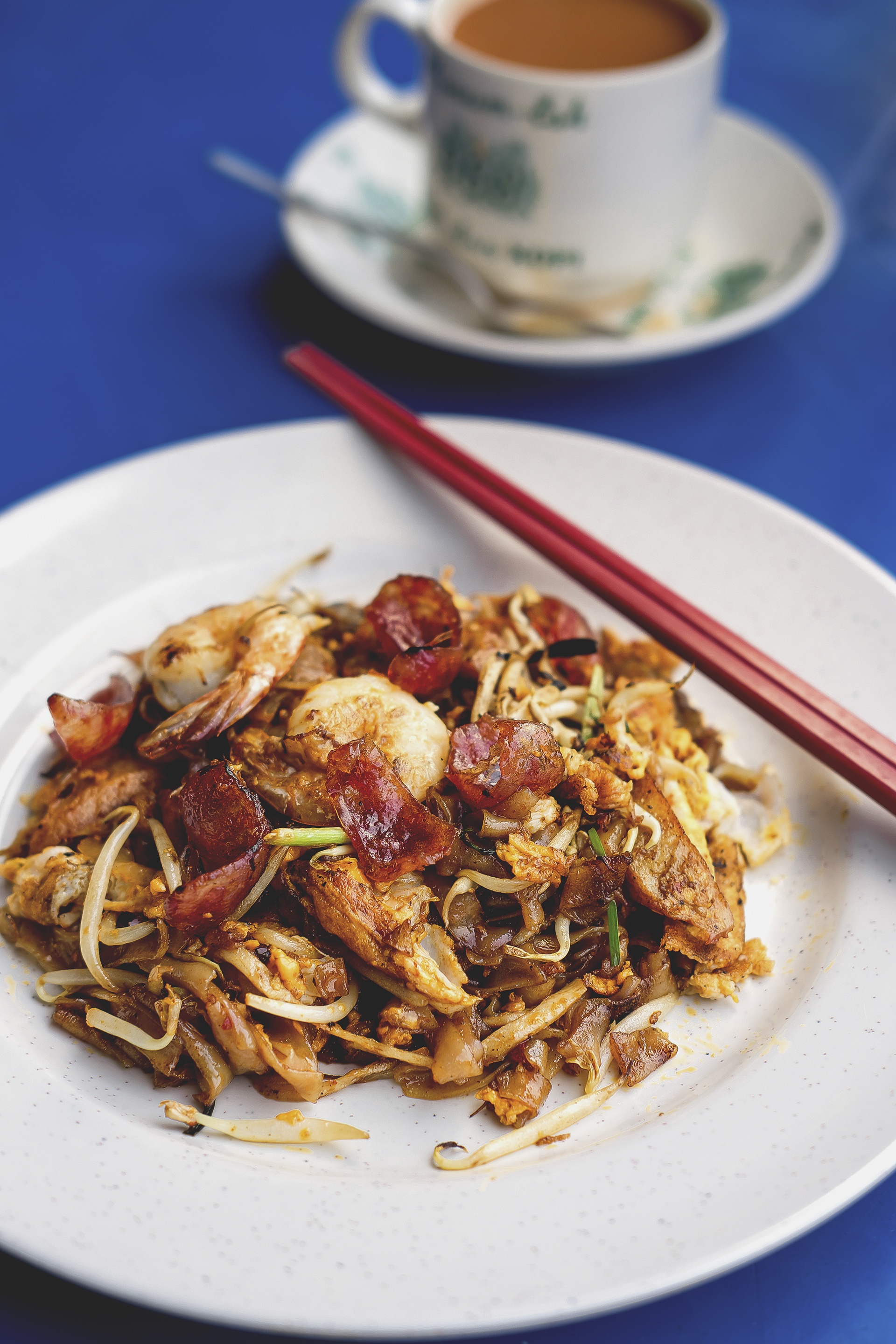 Cach lam mon char kwway teow hinh anh