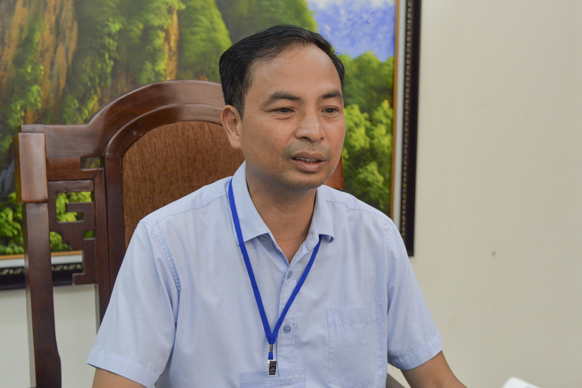 Pho chu tich quan Tay Ho noi ve viec nguoi dan phan doi dung gian hang hinh anh