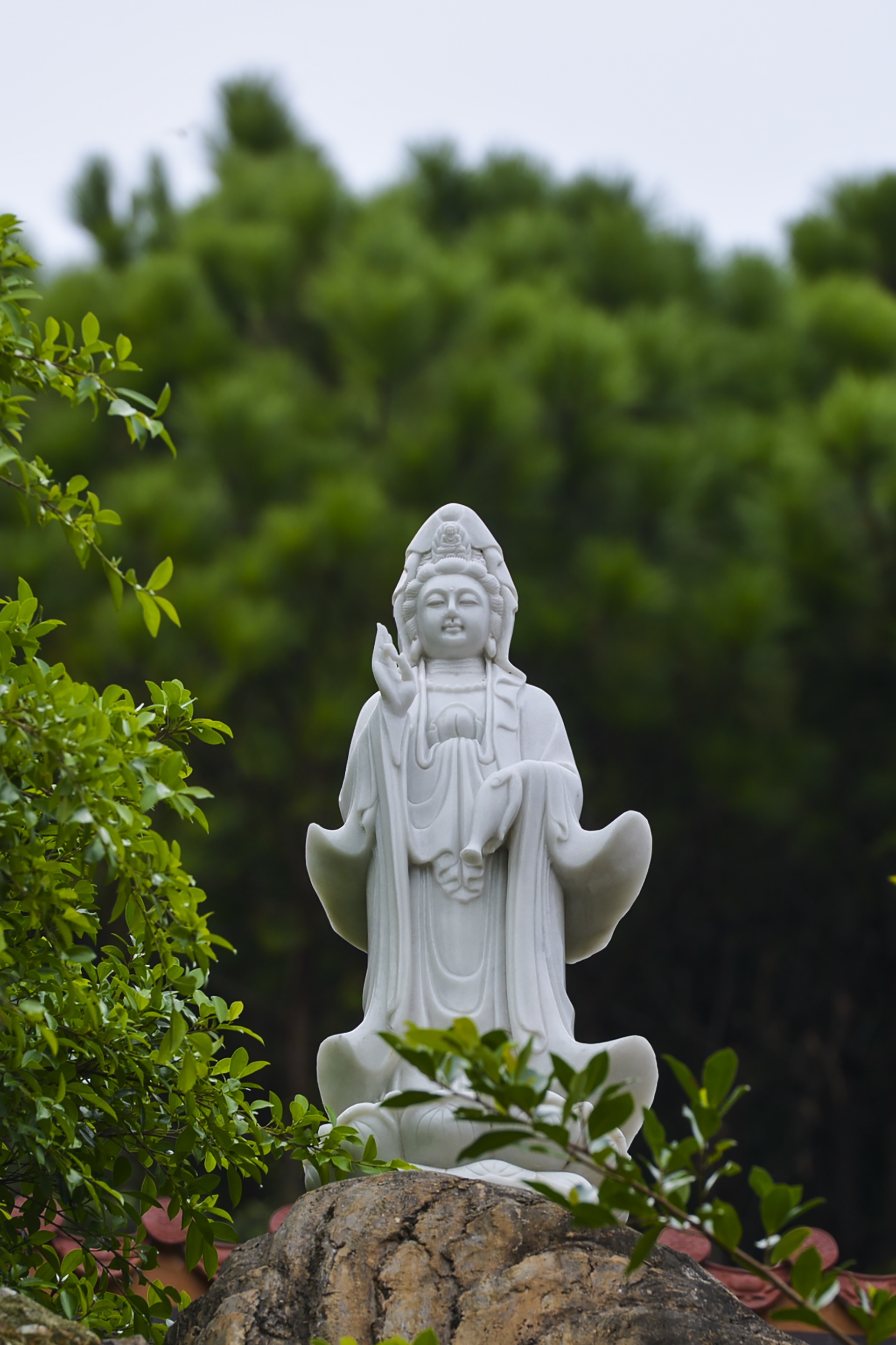 Chua Cai Bau chon tam linh noi bong lai tien canh anh 13