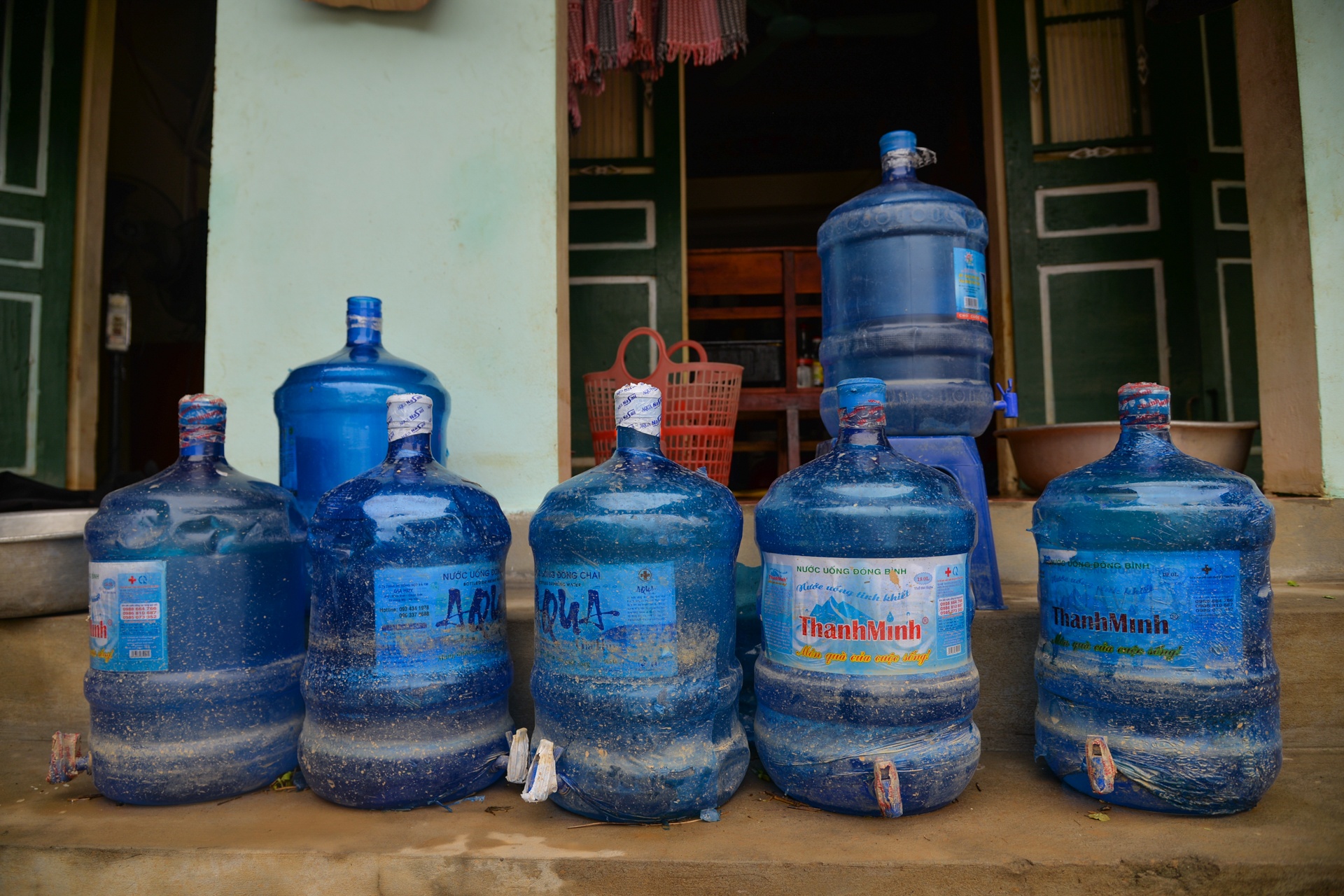 lang oc dao khi nuoc lu len anh 13