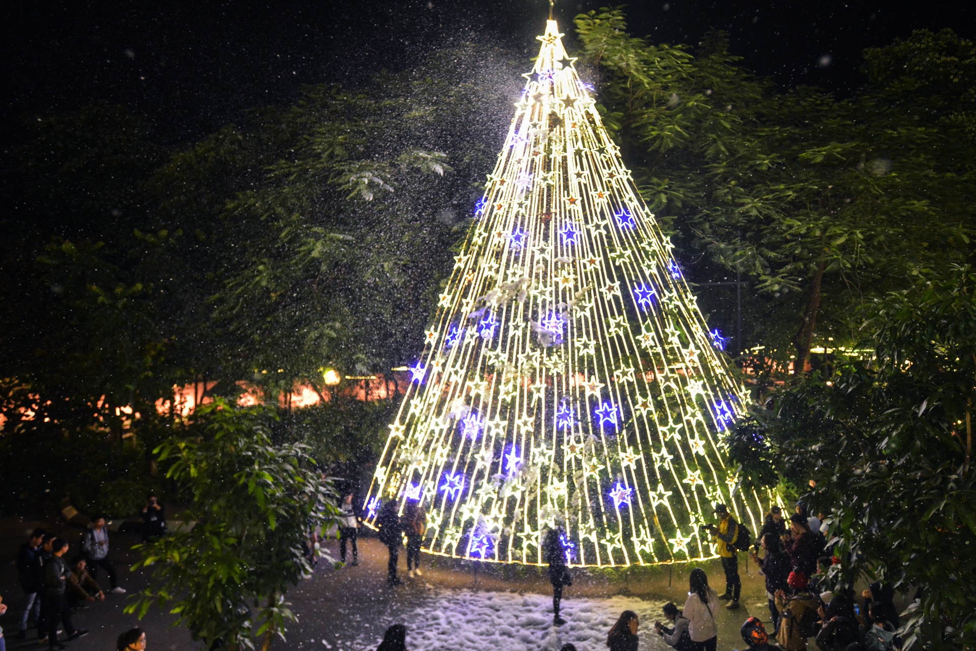tuyet roi o Ha Noi anh 1