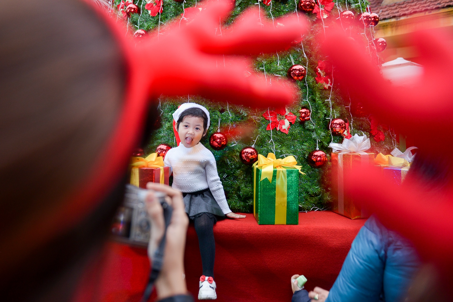 Hoi cho giang sinh theo phong cach Duc lan dau tien to chuc tai Ha Noi anh 1