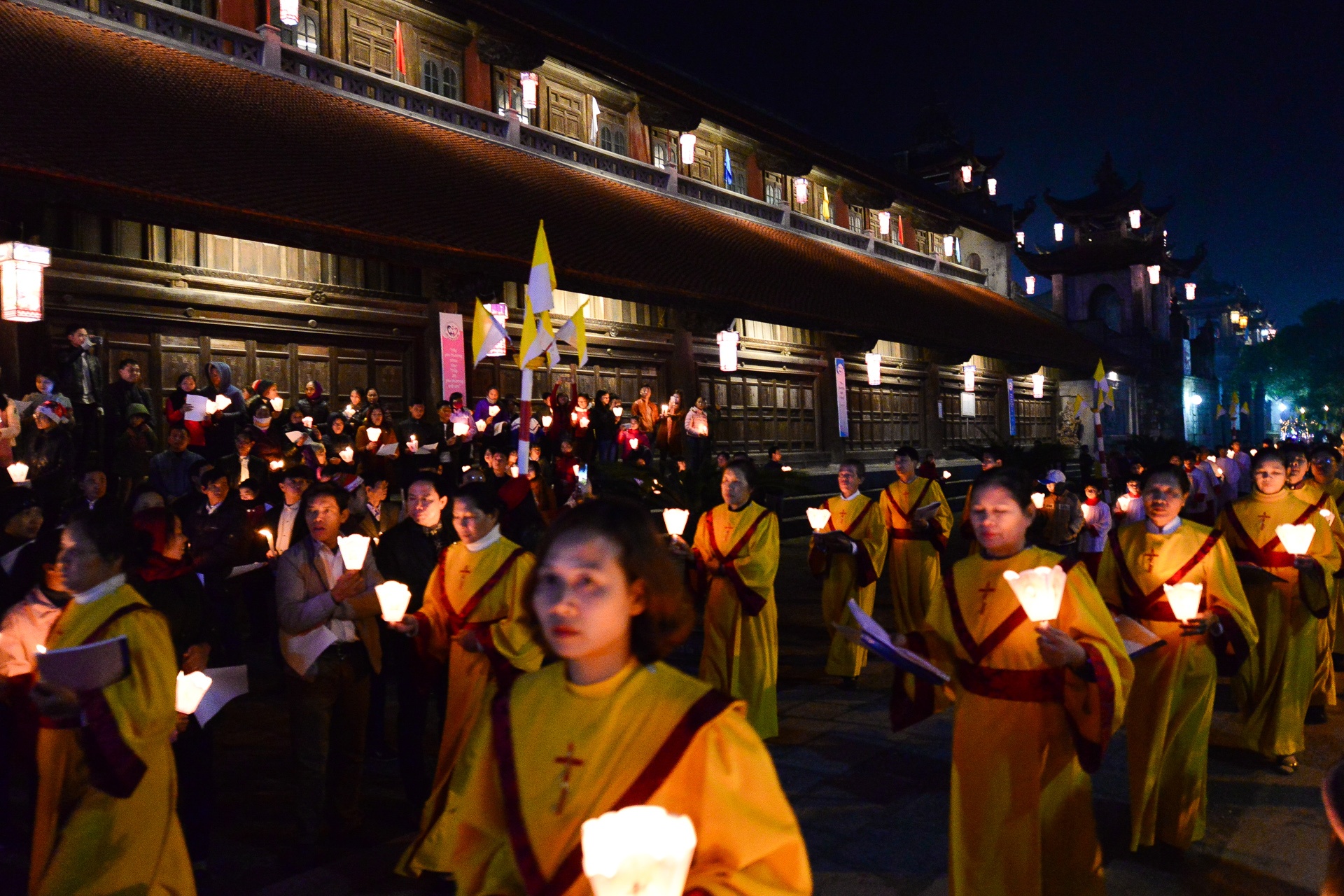 giang sinh o nha tho da Phat Diem anh 11