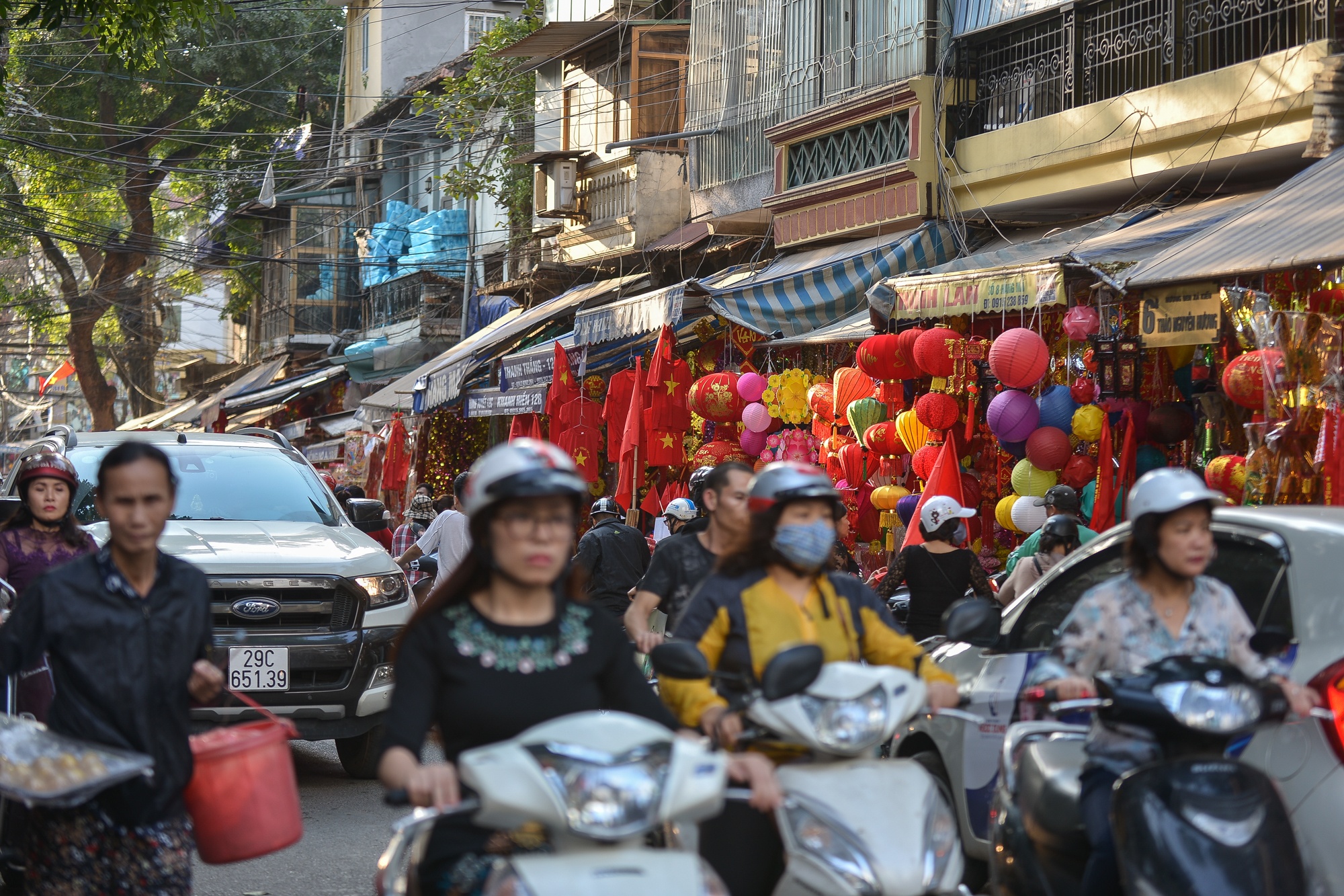 nguoi dan mua co do sao vang co vu U23 anh 11