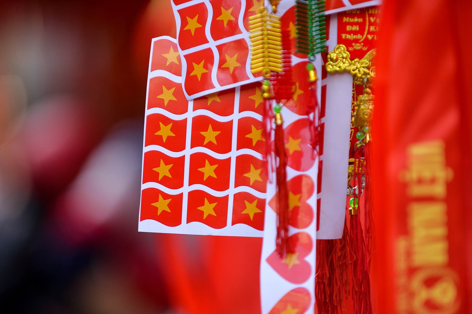 Nguoi dan mua co co vu U23 Viet Nam hinh anh