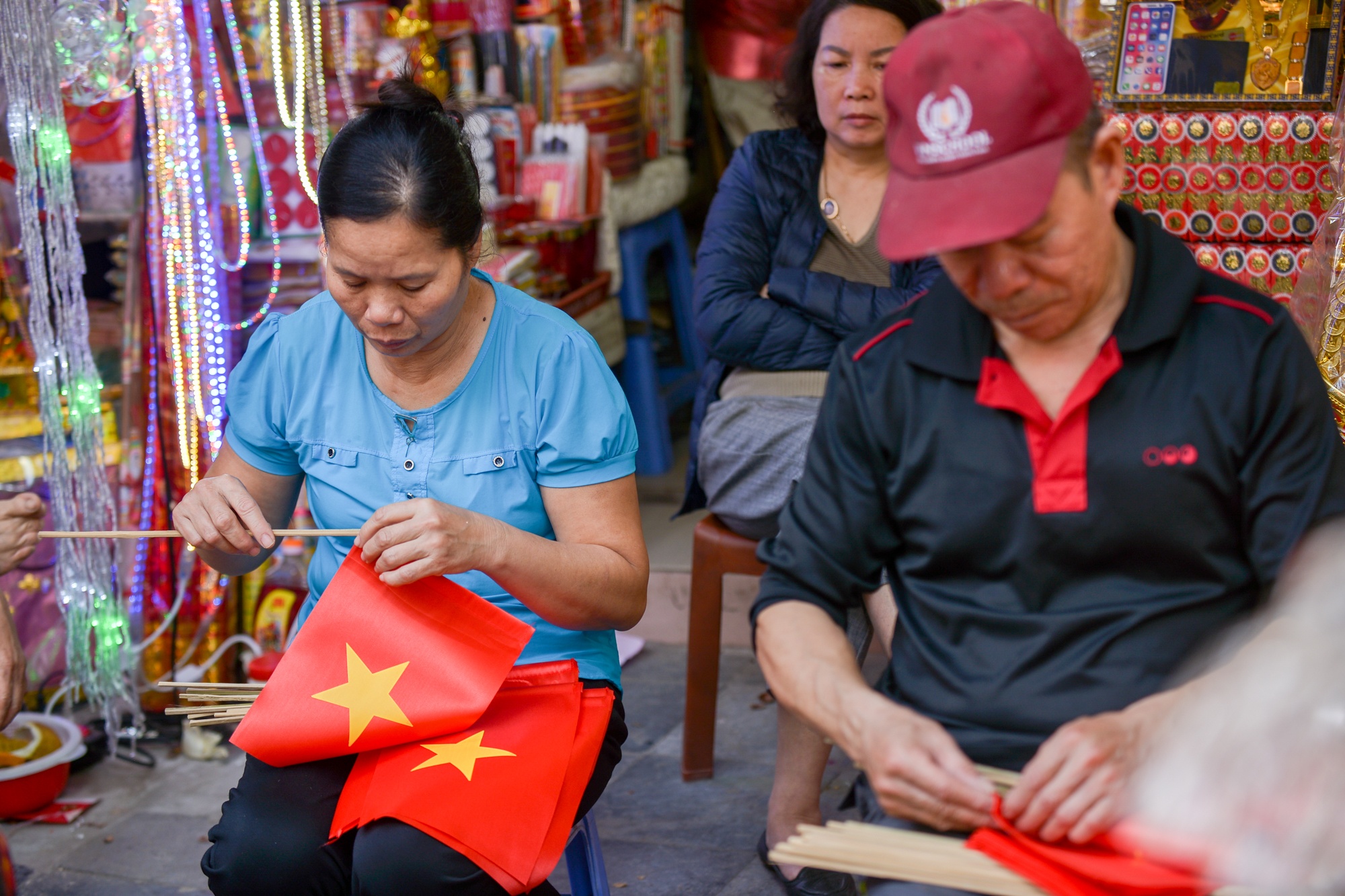 nguoi dan mua co do sao vang co vu U23 anh 9