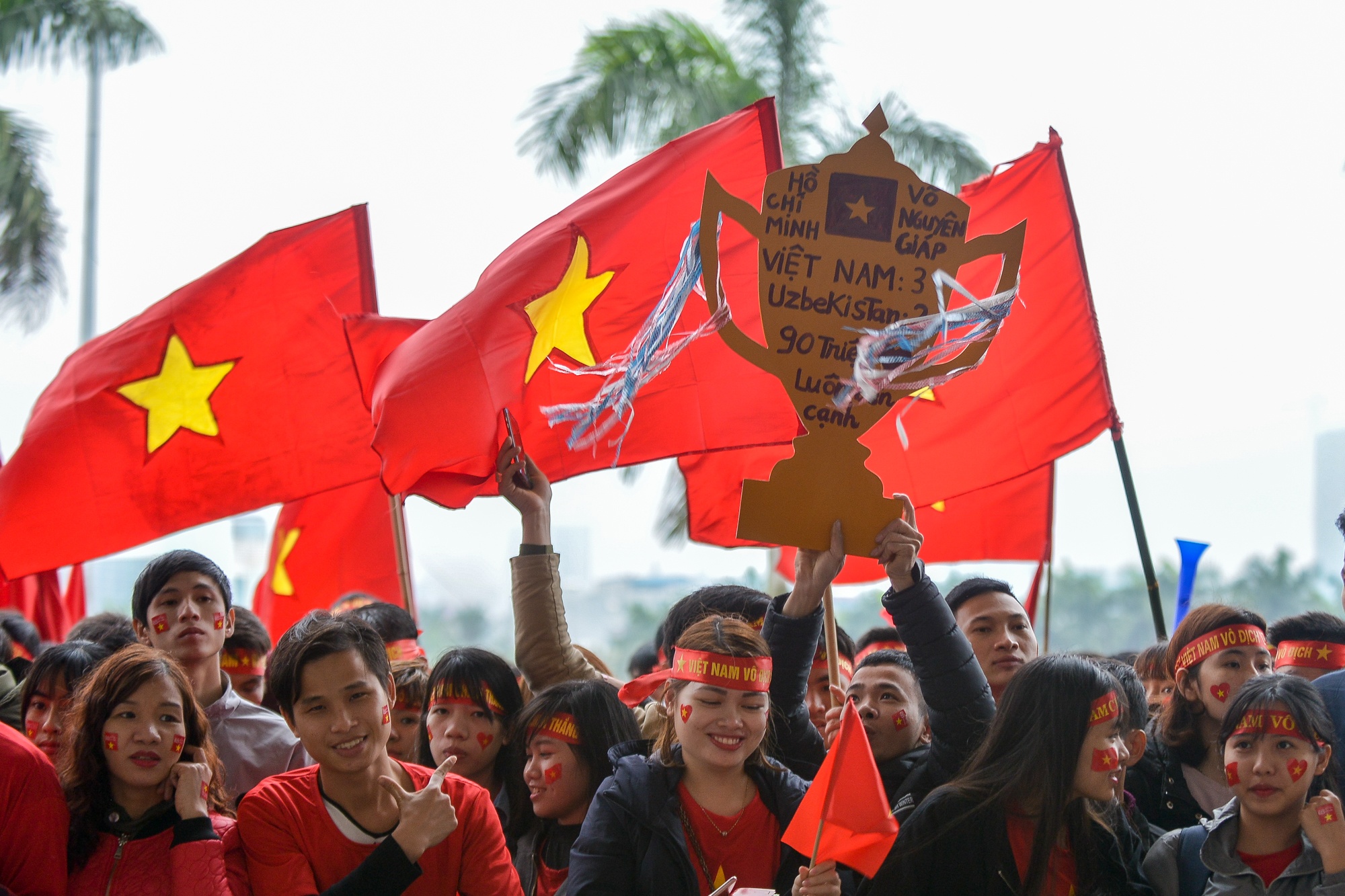 Fanzone cổ vũ U23 ở Mỹ Đình ảnh 11 Fanzone co vu U23 o My Dinh anh 11