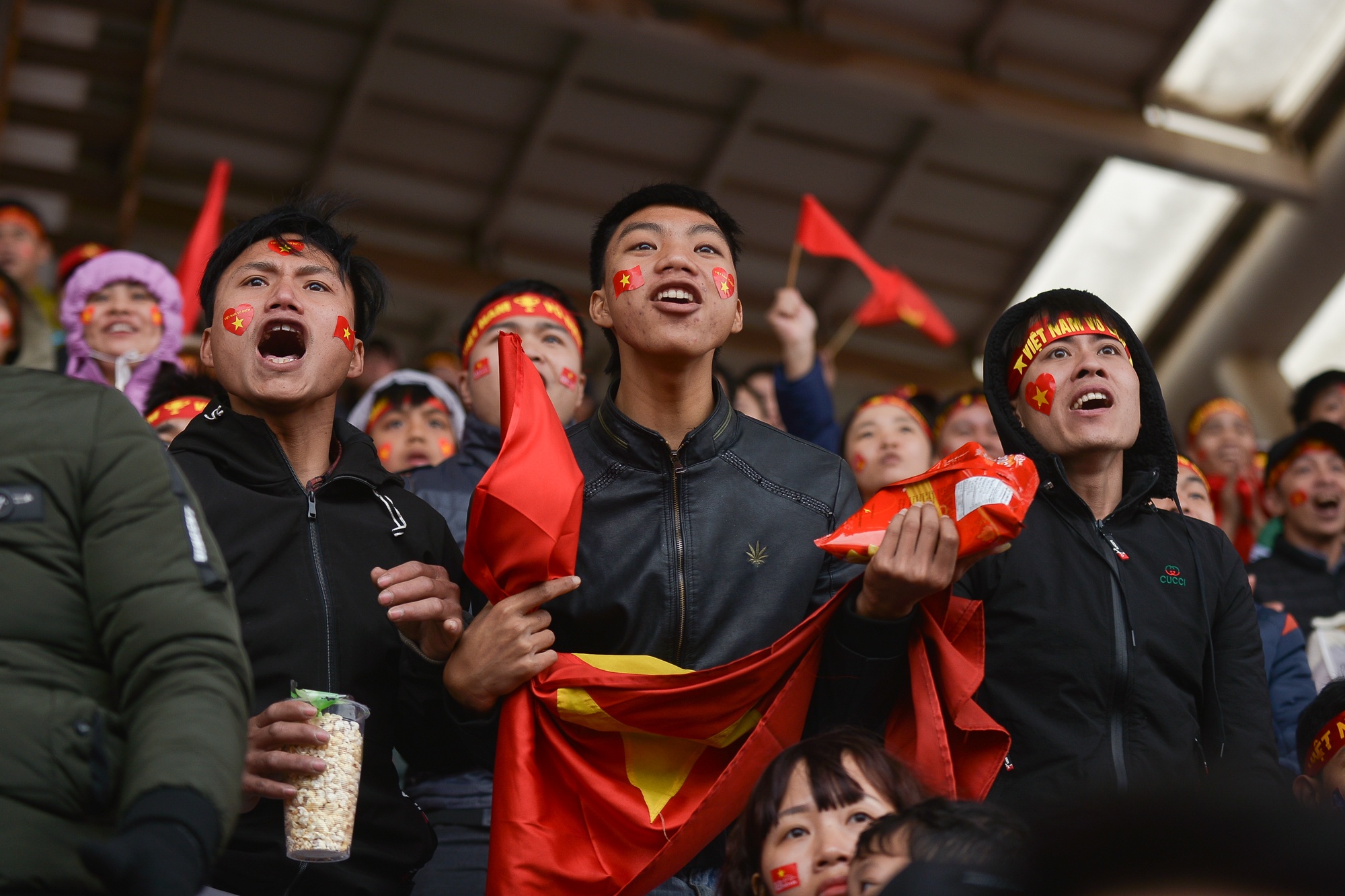 Fanzone cổ vũ U23 ở Mỹ Đình ảnh 17 Fanzone co vu U23 o My Dinh anh 17