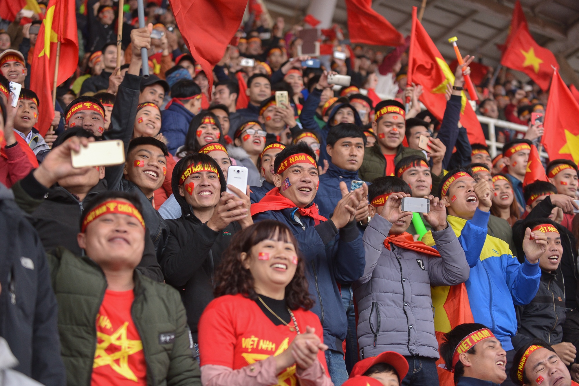 Fanzone cổ vũ U23 ở Mỹ Đình ảnh 14 Fanzone co vu U23 o My Dinh anh 14