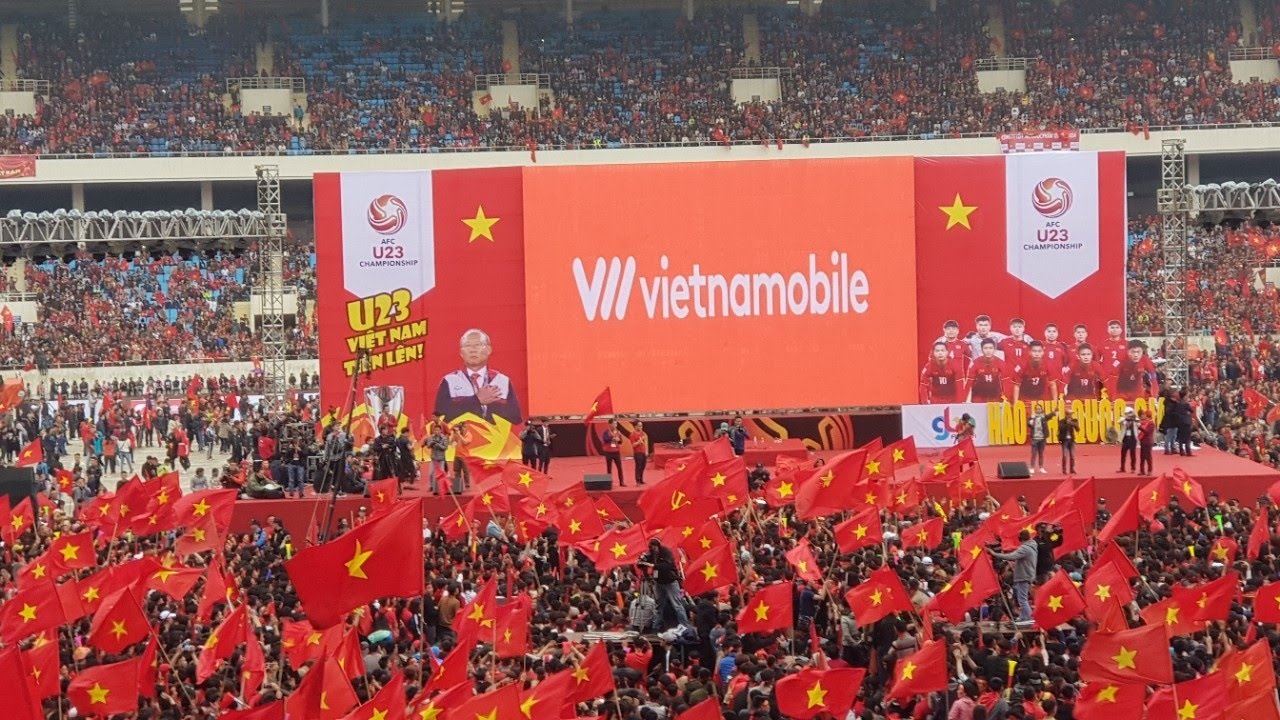 Fanzone cổ vũ U23 ở Mỹ Đình ảnh 15 Fanzone co vu U23 o My Dinh anh 15