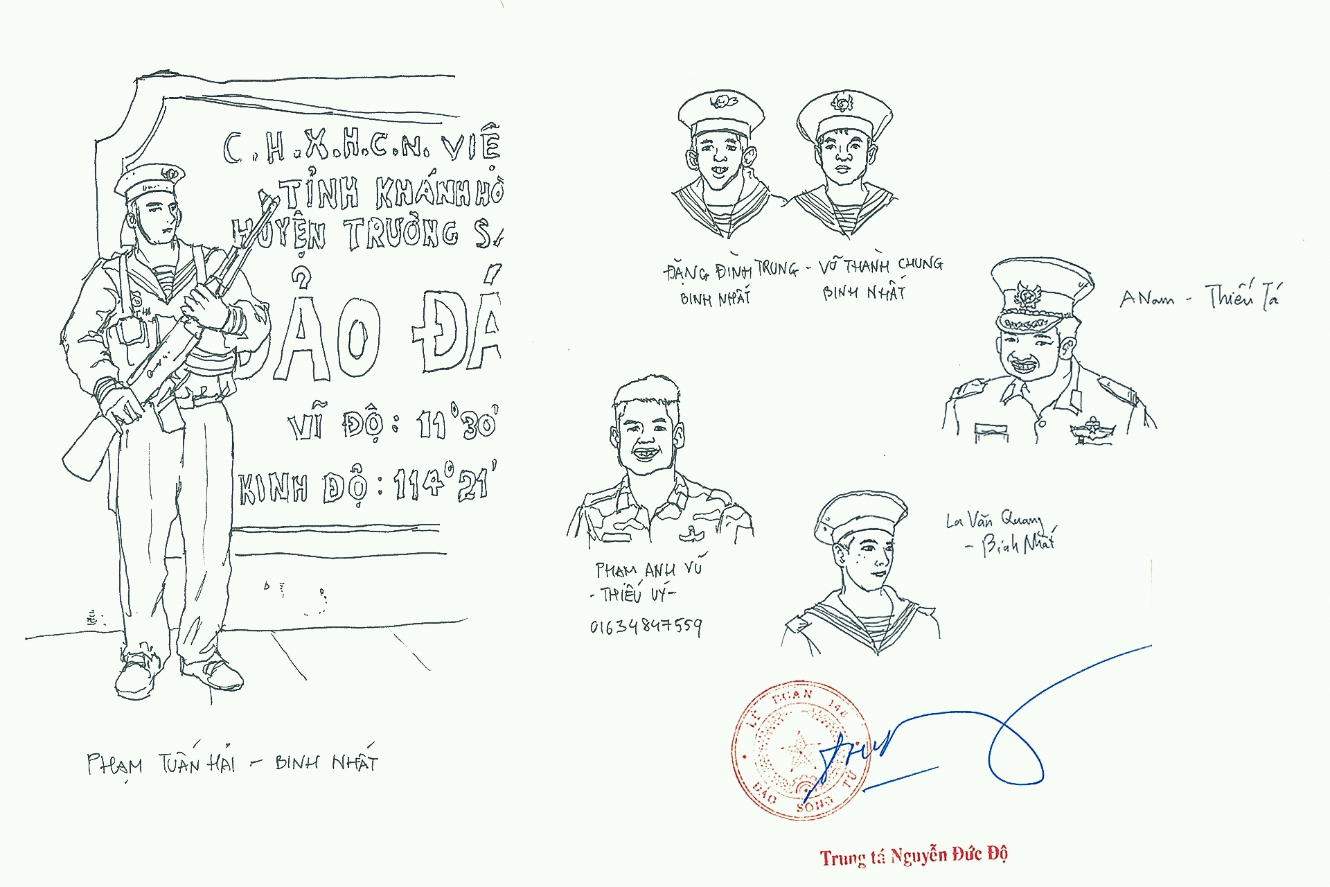 kieu bao tham Truong Sa va nha gian DK1 anh 7