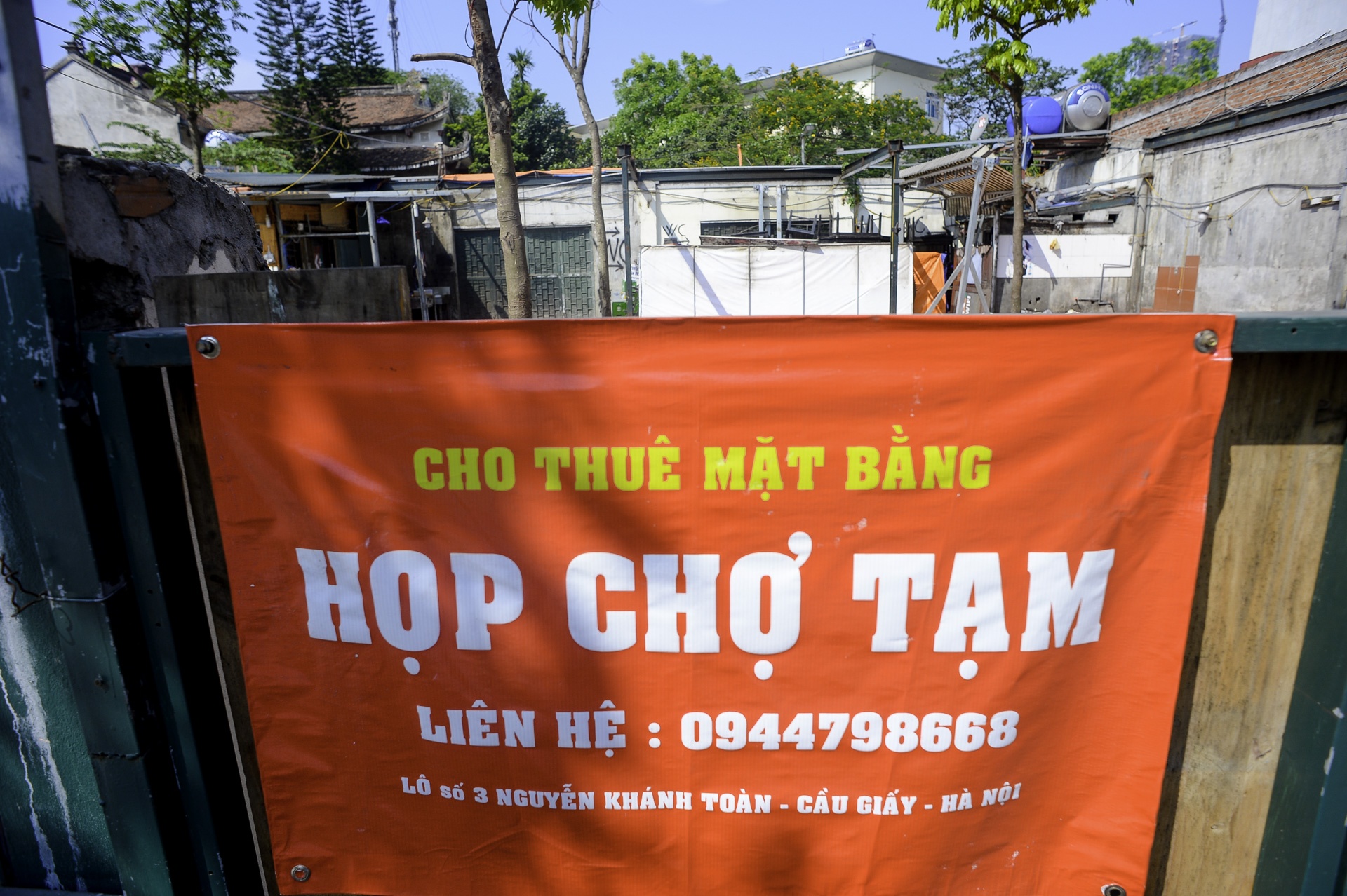 cuong che pha do cac cong trinh vi pham tai muong Nghia Do anh 14