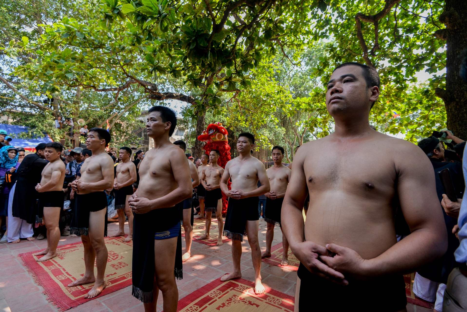 le hoi vat cau bun lang Van anh 2
