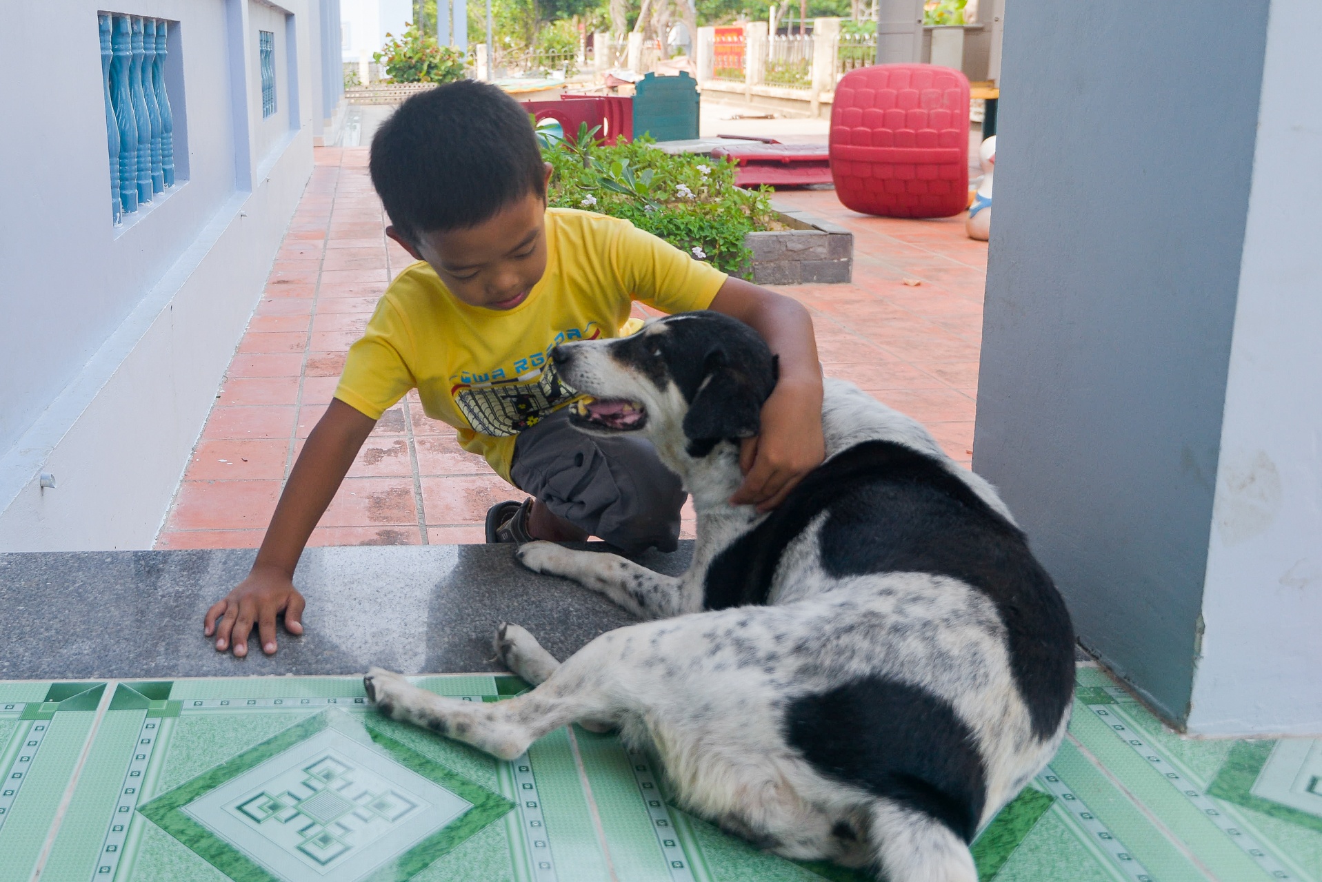 nhung dua tre o Truong Sa anh 10