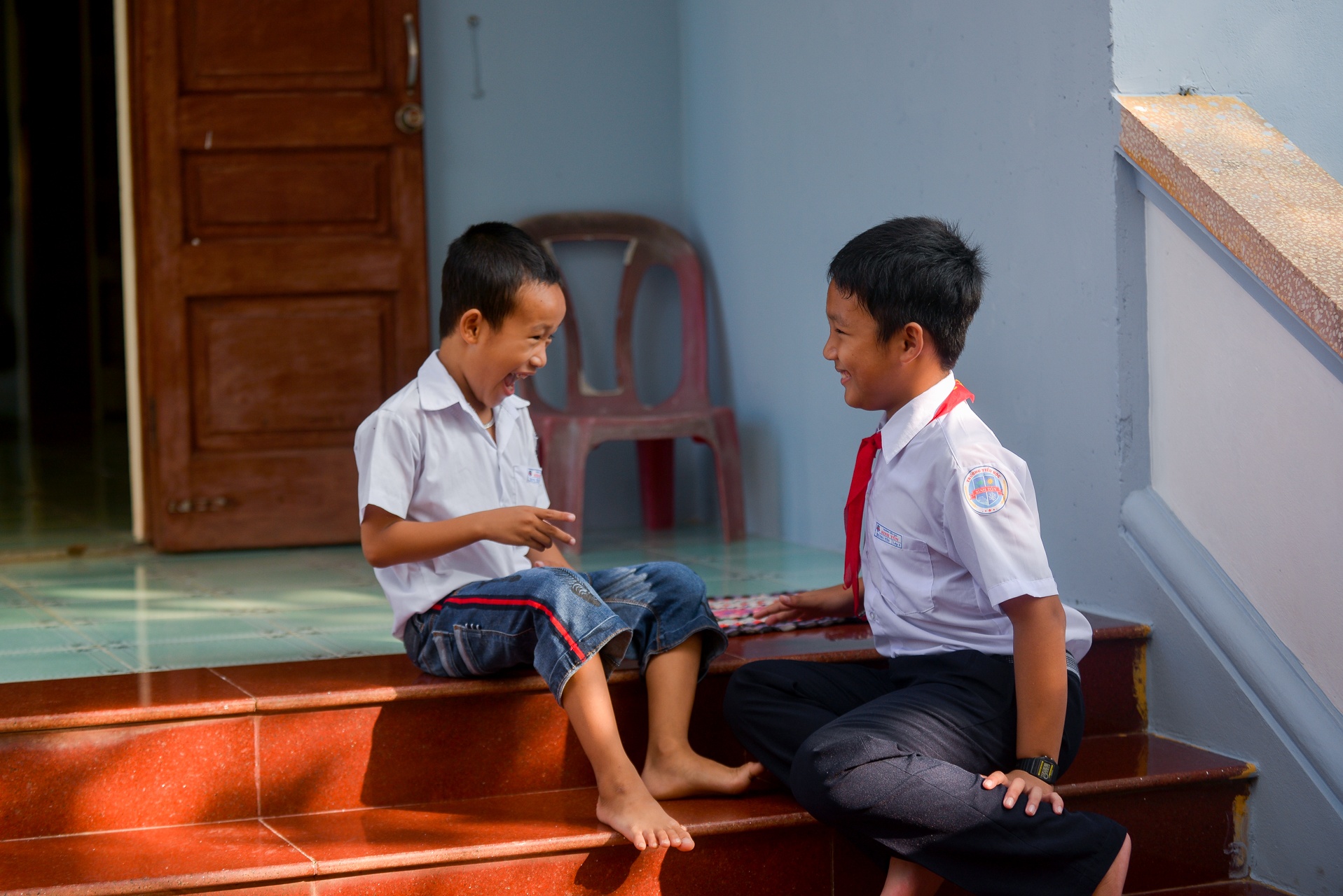 nhung dua tre o Truong Sa anh 9