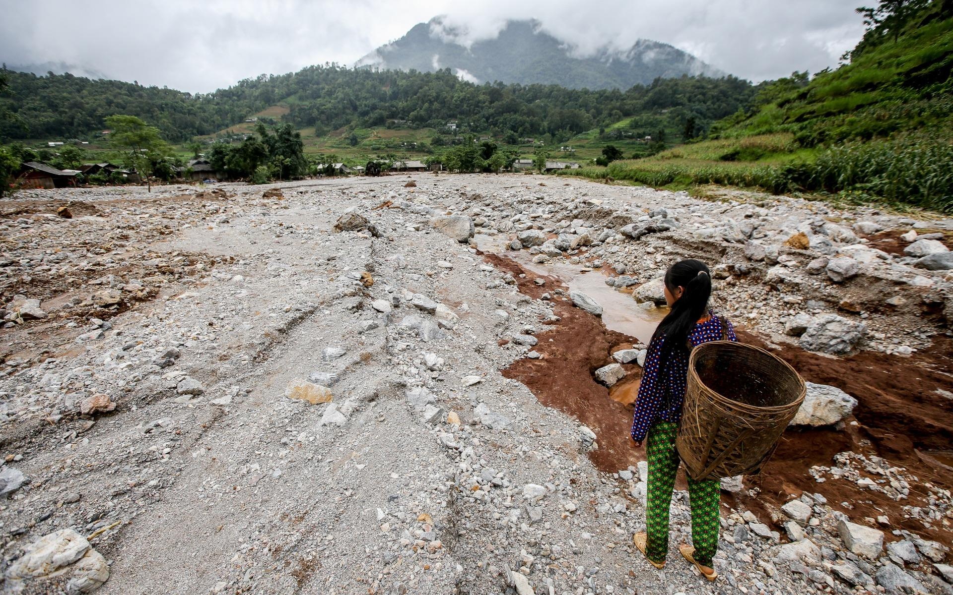 Ha Giang sau tran lu du hinh anh
