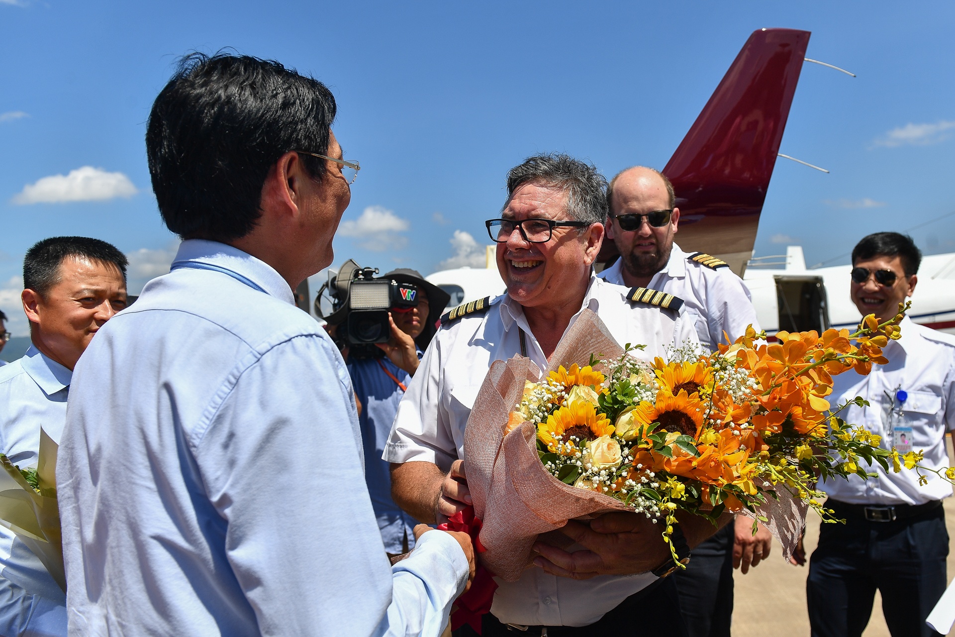 chuyen bay dau tien ha canh o Van Don anh 3