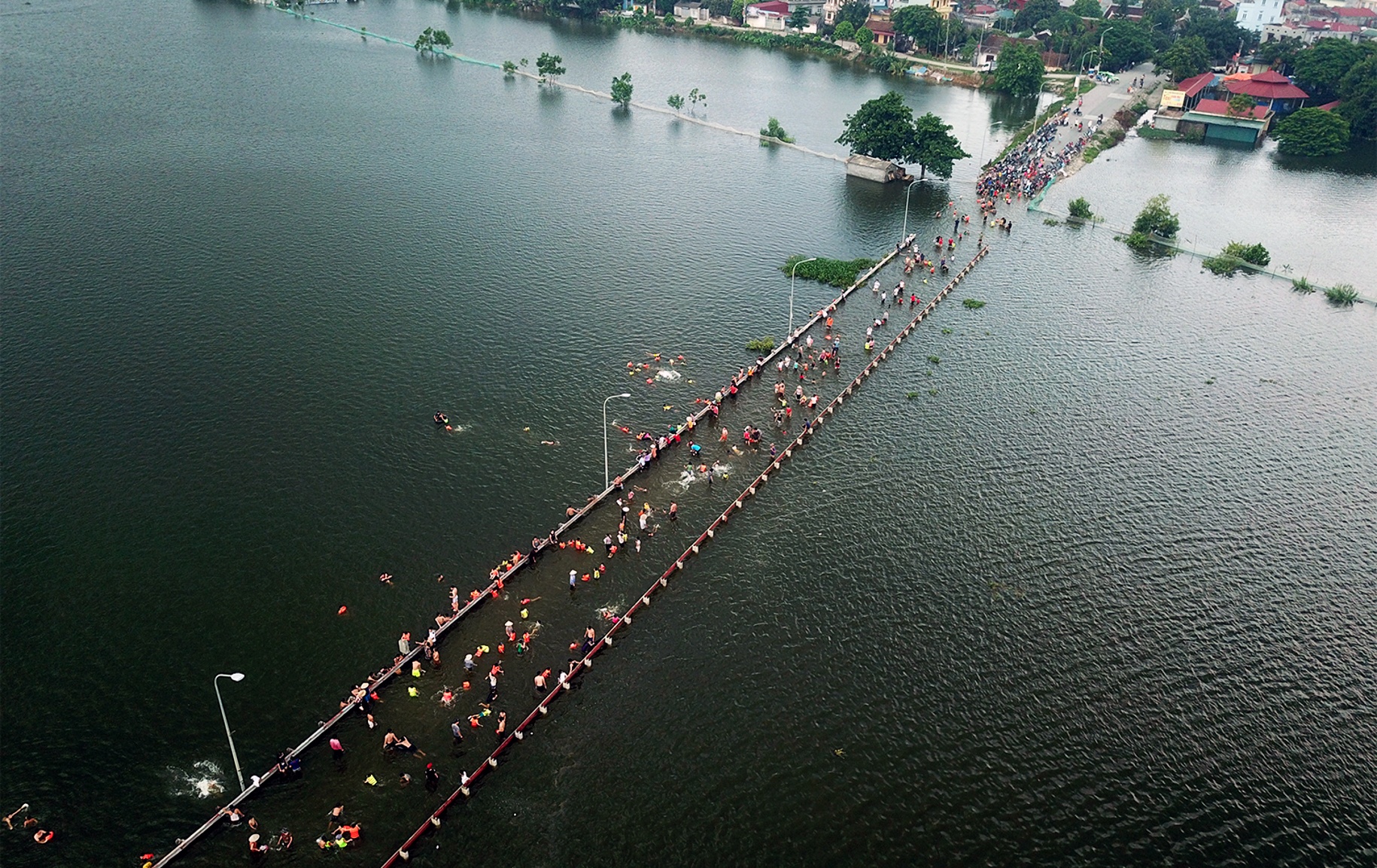 Ha Noi mua ngap anh 1
