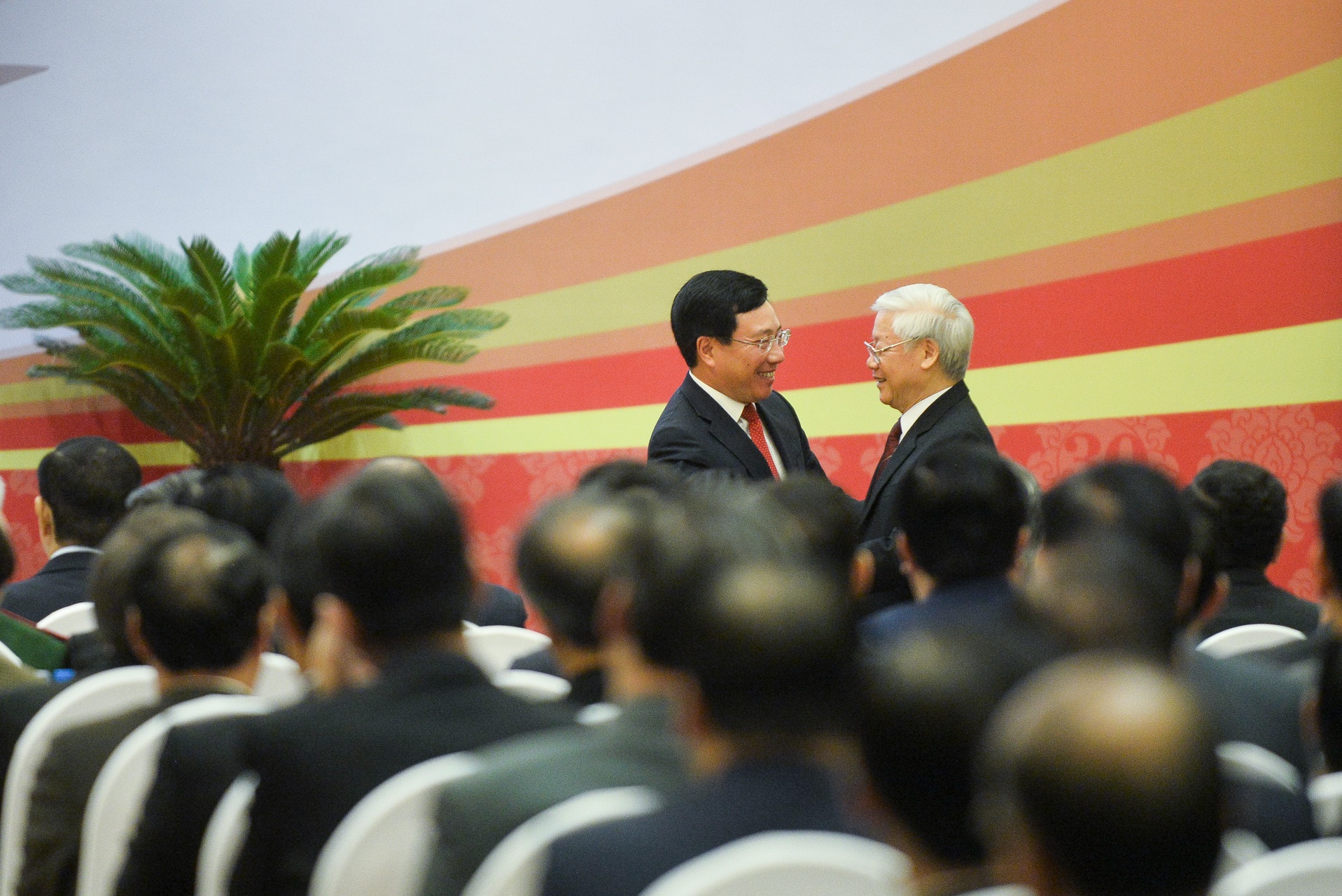 Lanh dao Dang du Hoi nghi Ngoai giao lan thu 30 anh 4