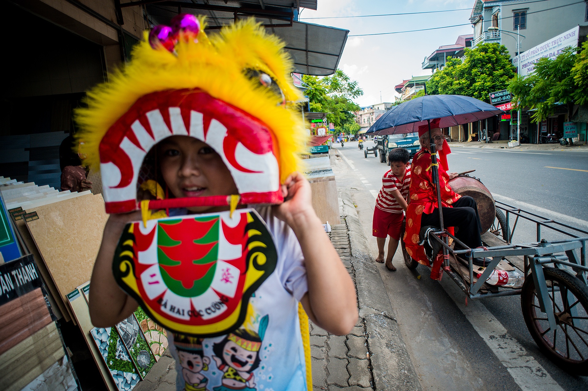 Tet Trung thu o Nam Dinh anh 5
