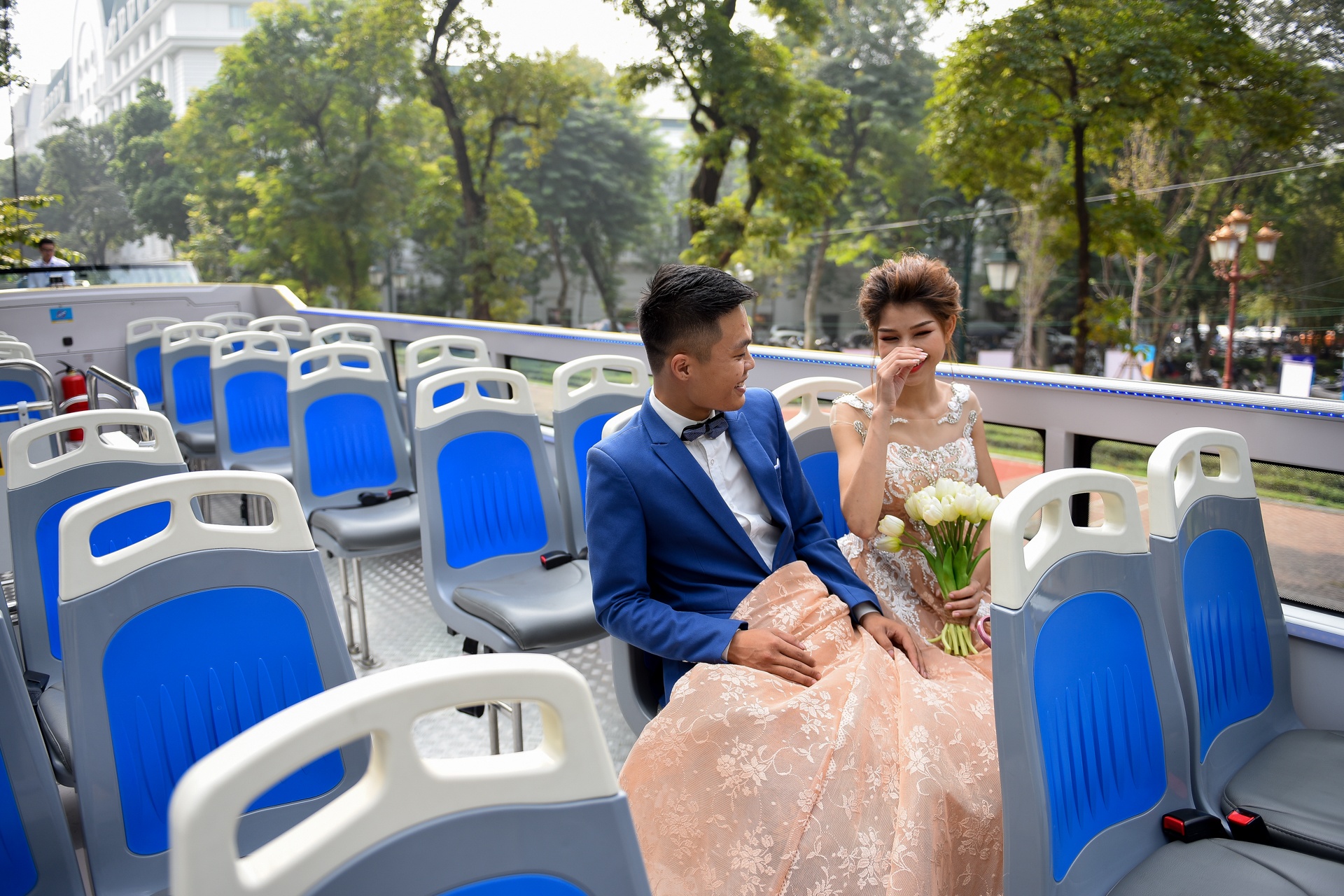 xe buyt 2 tang o Ha Noi anh 12