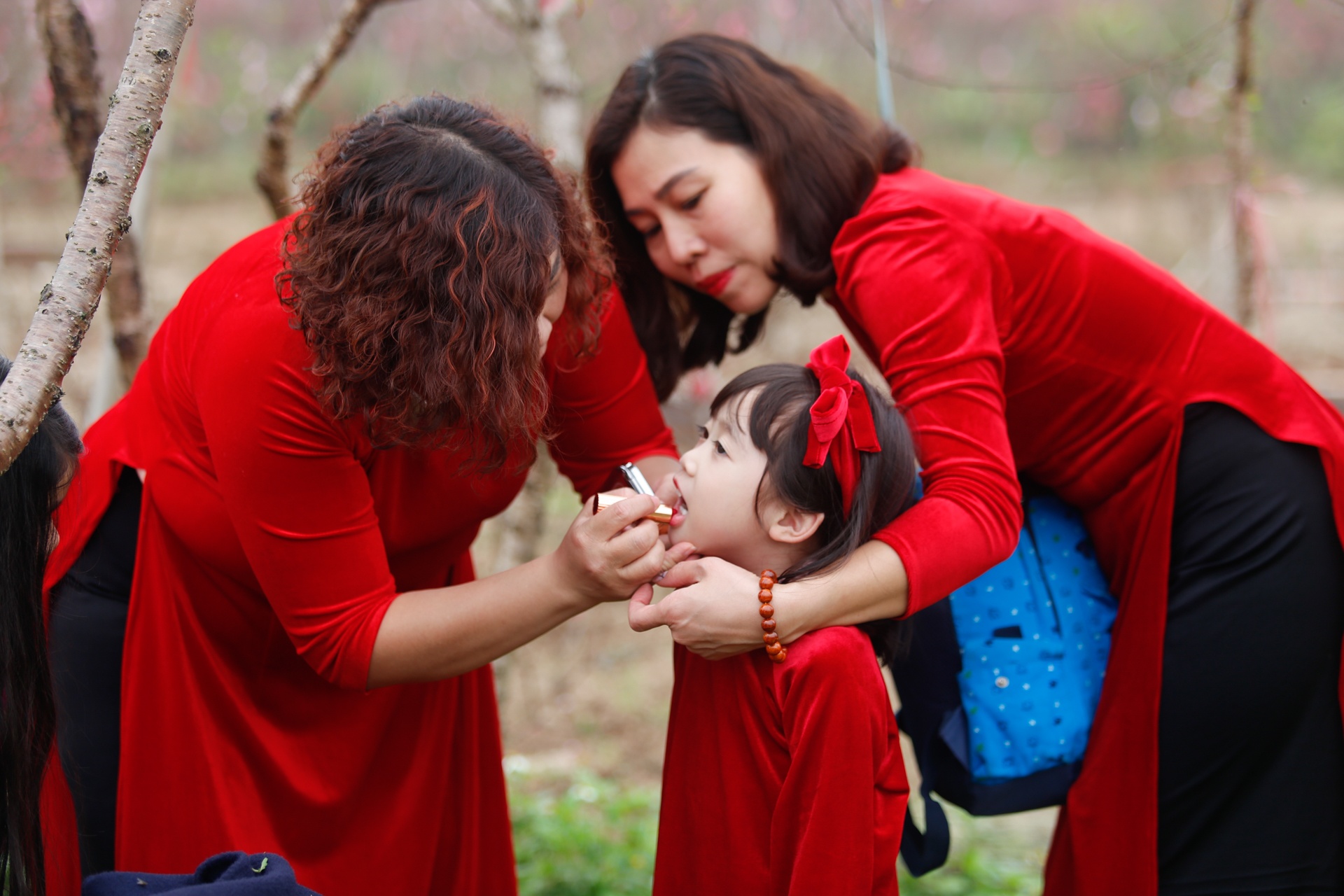 chup anh ben hoa dao anh 10