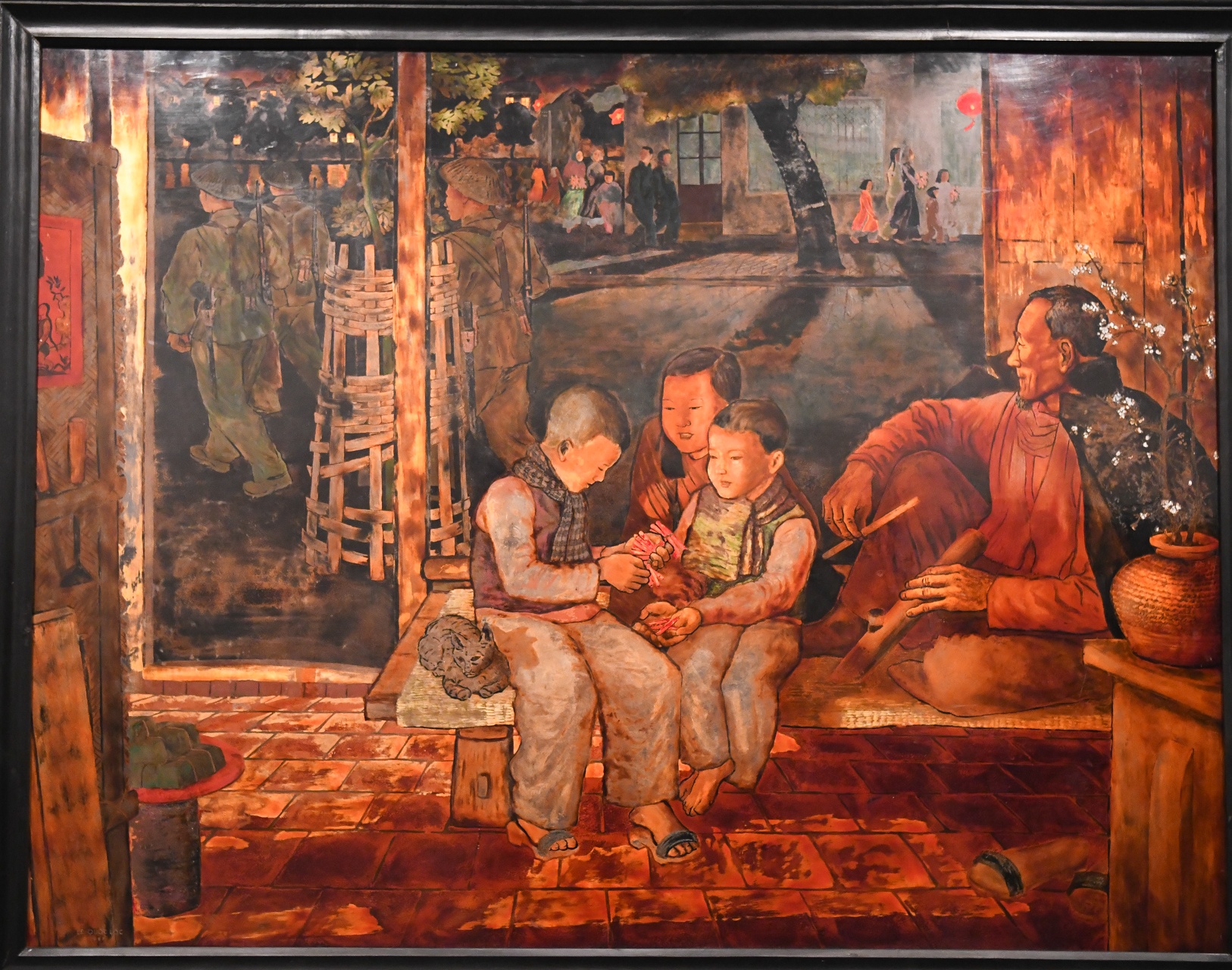 tranh vẽ về mùa xuân ảnh 6 tranh ve ve mua xuan anh 6