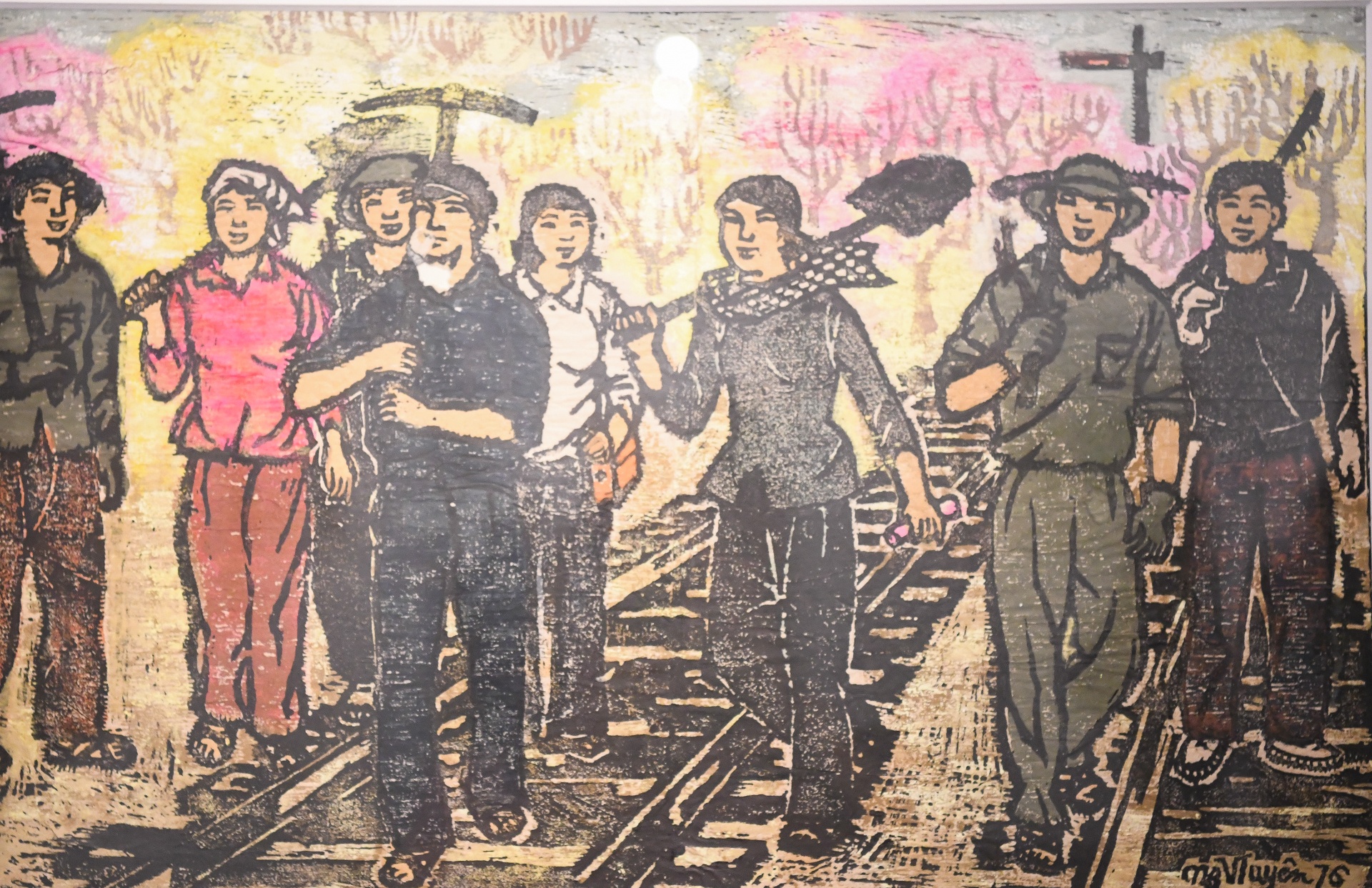 tranh vẽ về mùa xuân ảnh 9 tranh ve ve mua xuan anh 9