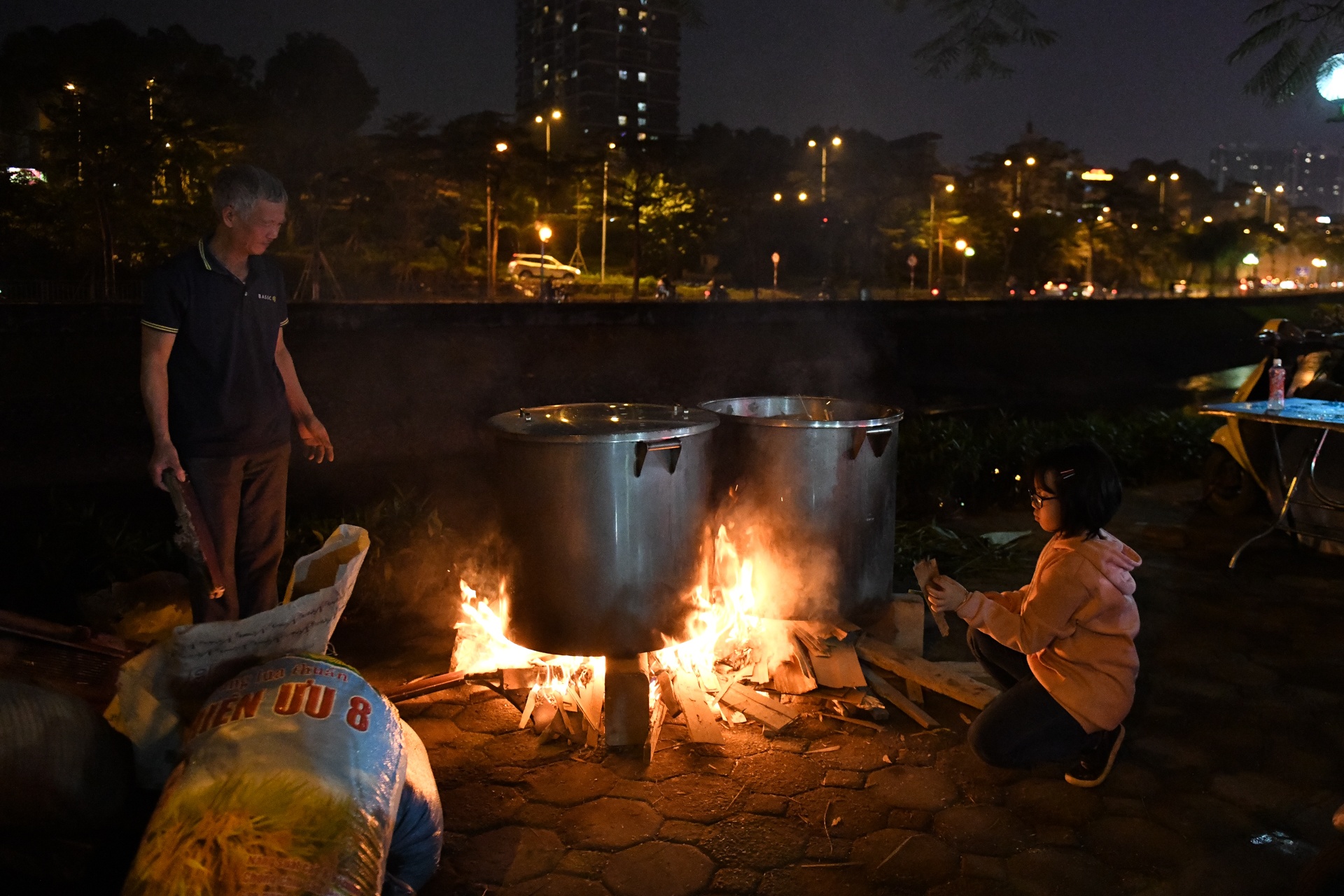 goi banh chung ngay tet anh 35