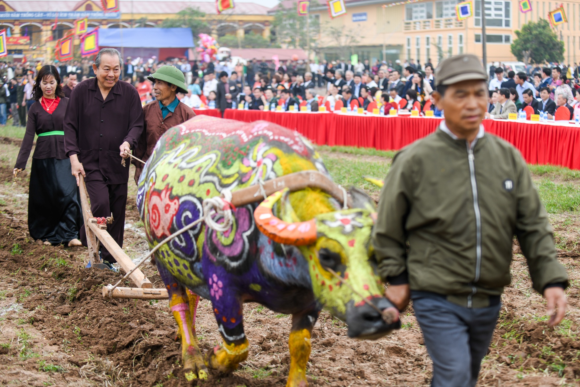 Pho thu tuong Truong Hoa Binh du le hoi Tich Dien anh 3