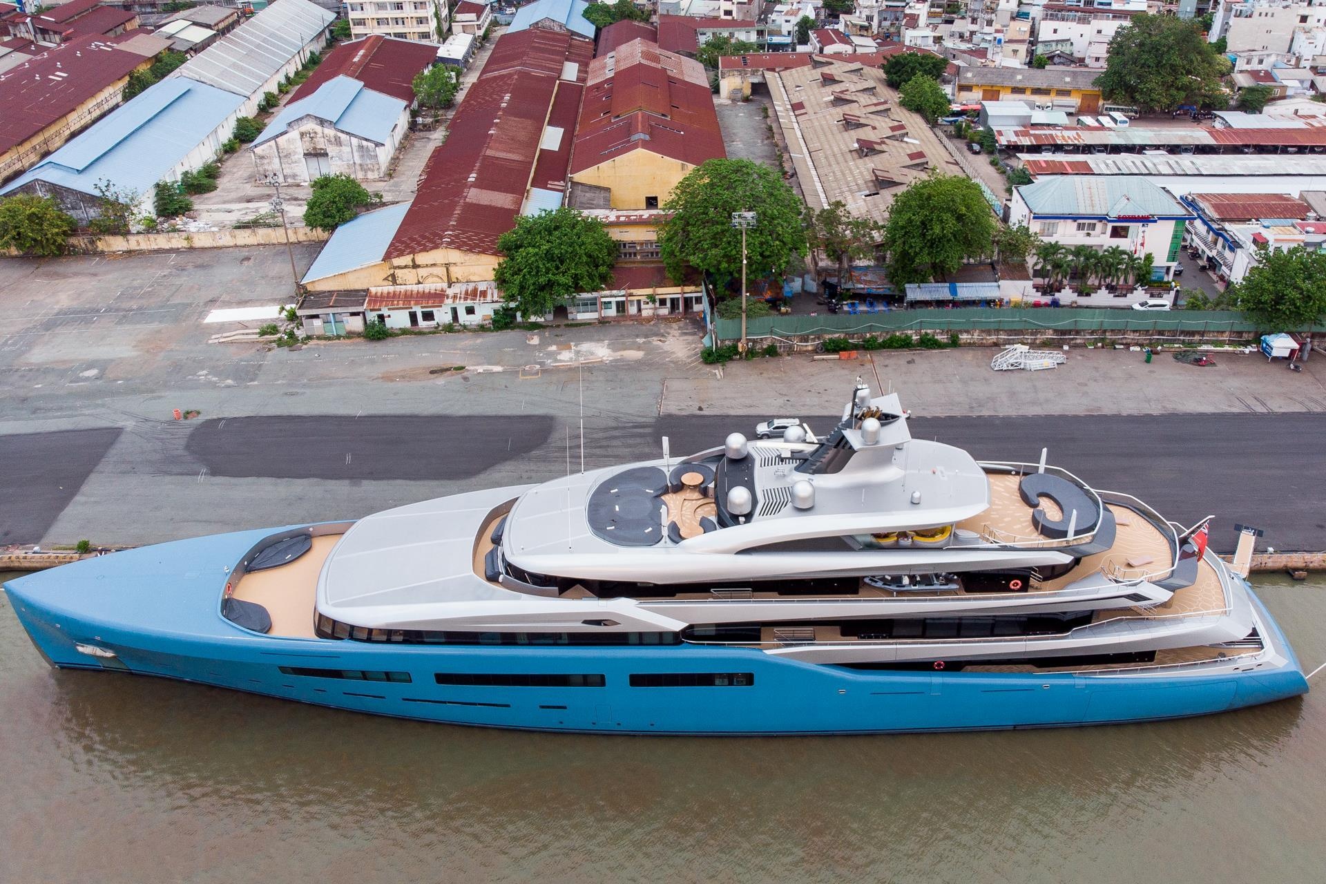 Sieu du thuyen 150 trieu USD cua ty phu Anh dau tren song Sai Gon hinh anh