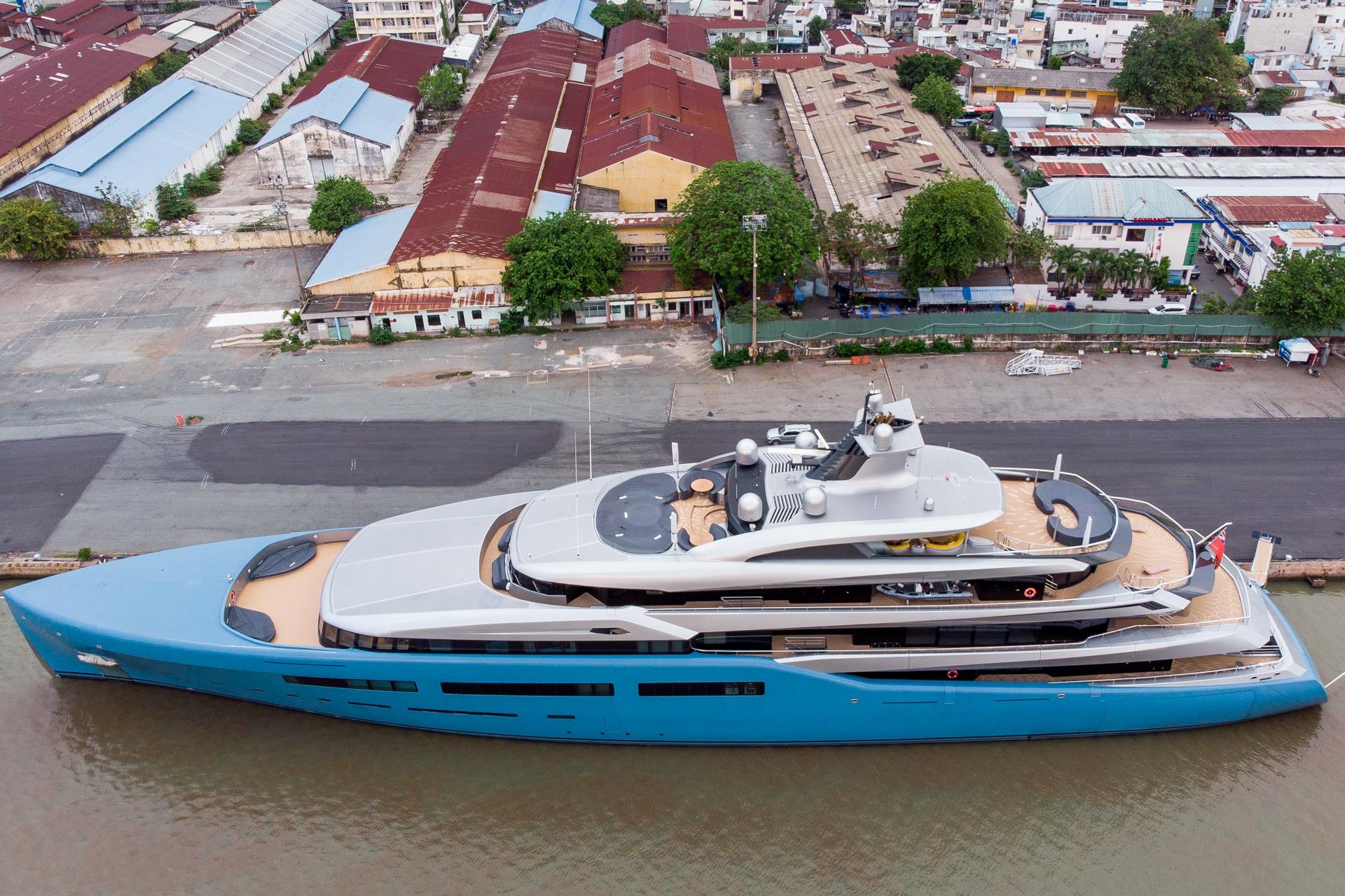 Can canh du thuyen trieu do cua ty phu Anh dau tren song Sai Gon anh 10