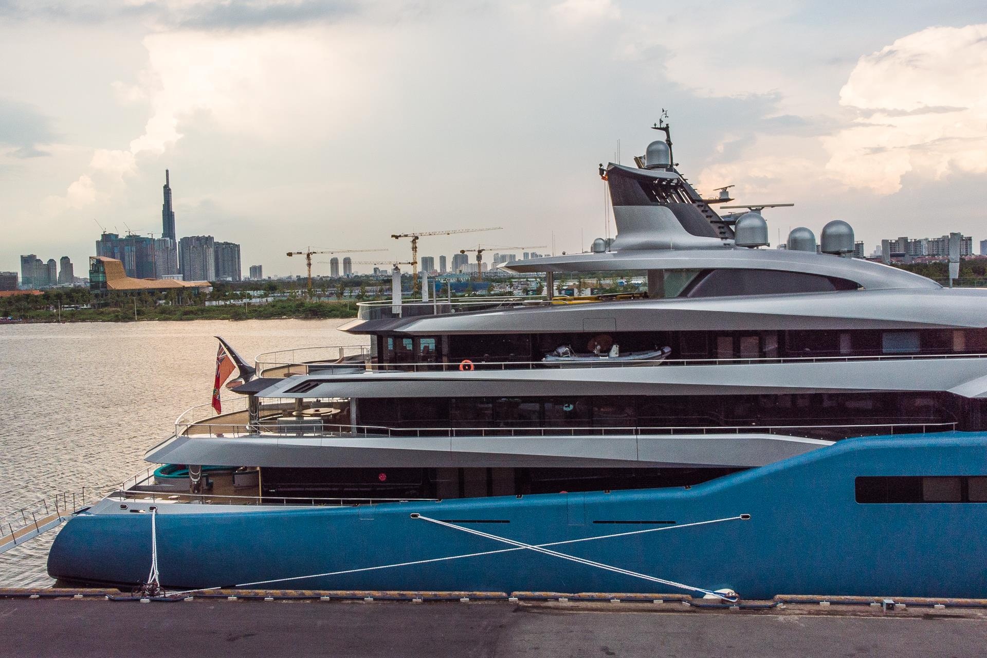 Can canh du thuyen trieu do cua ty phu Anh dau tren song Sai Gon anh 8