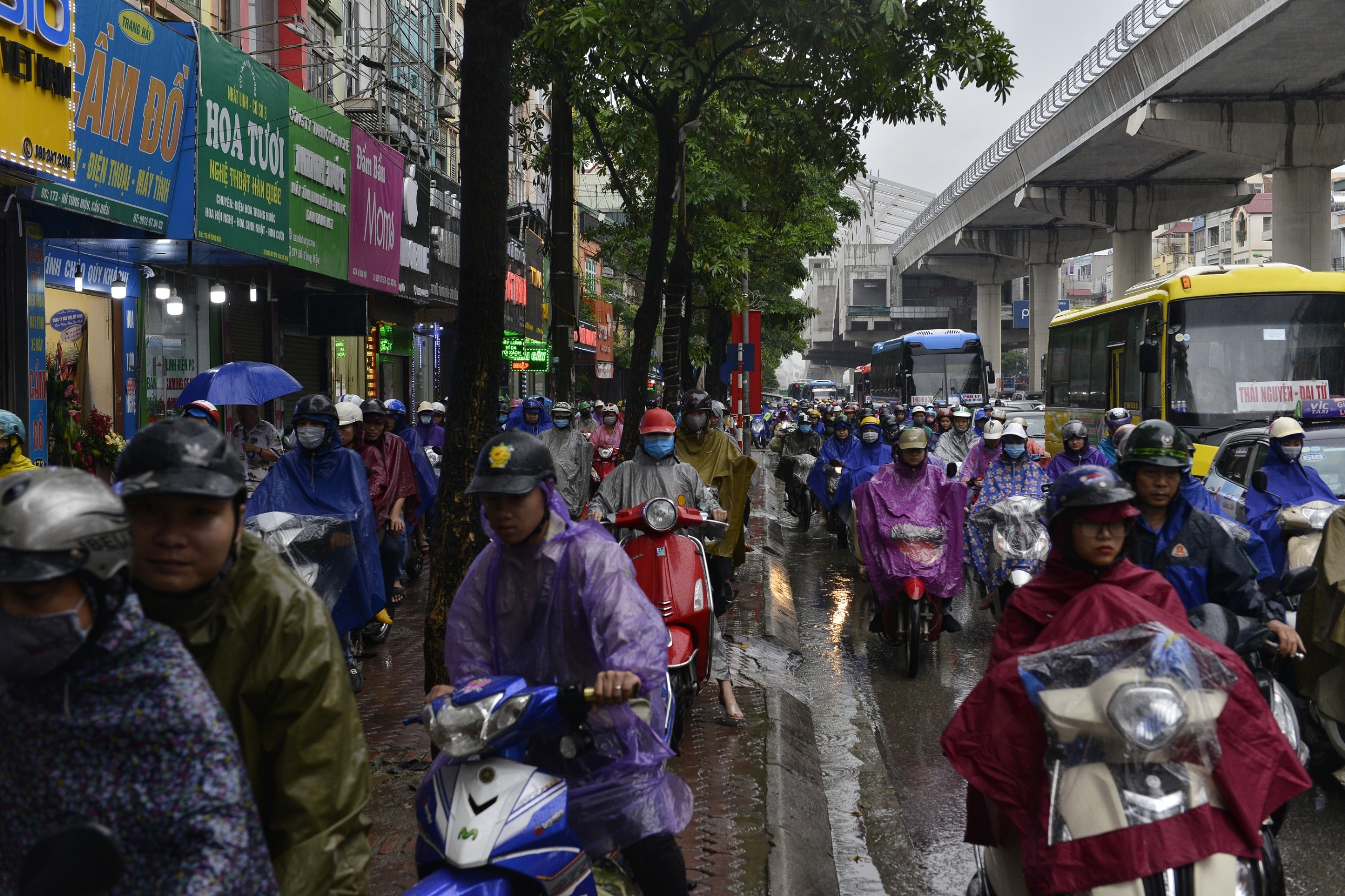 un tac giao thong trong mua anh 11