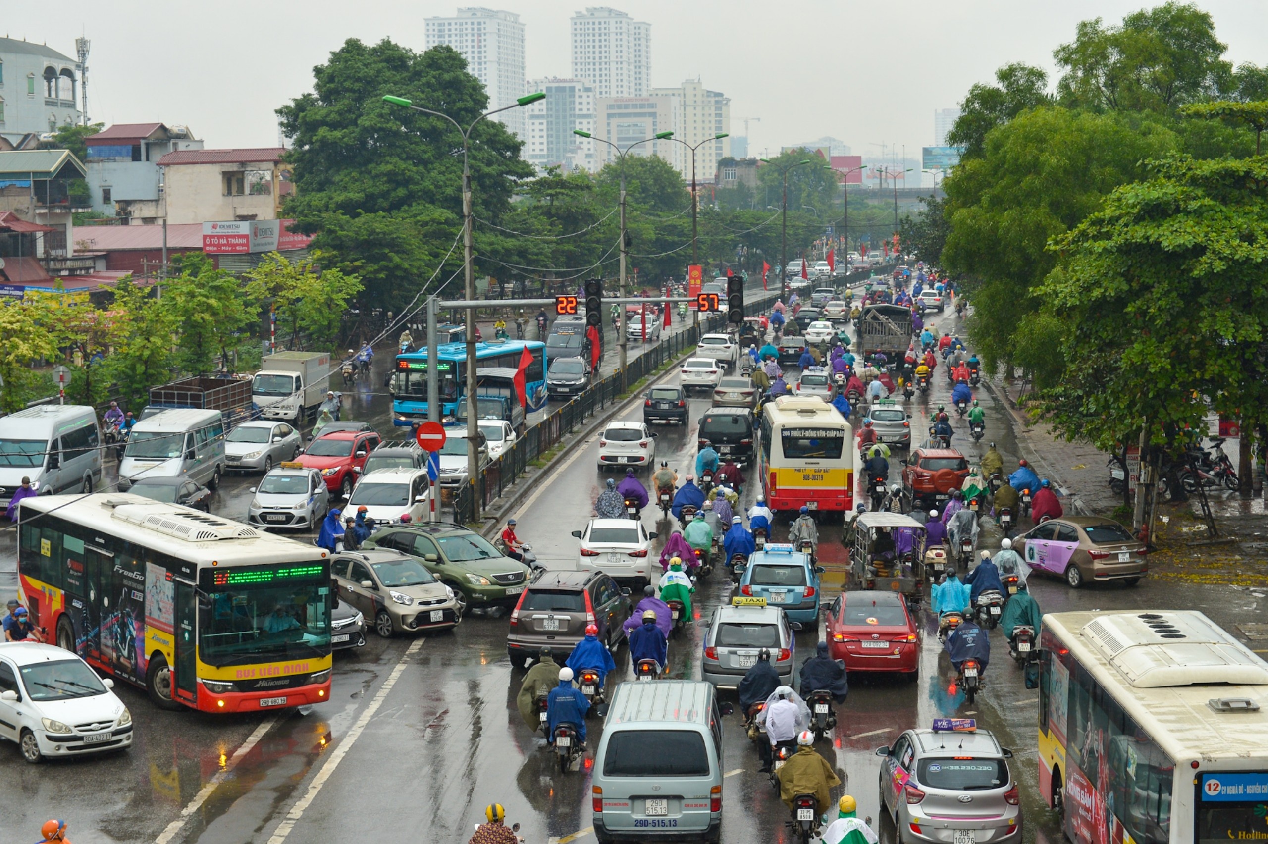 un tac giao thong trong mua anh 5